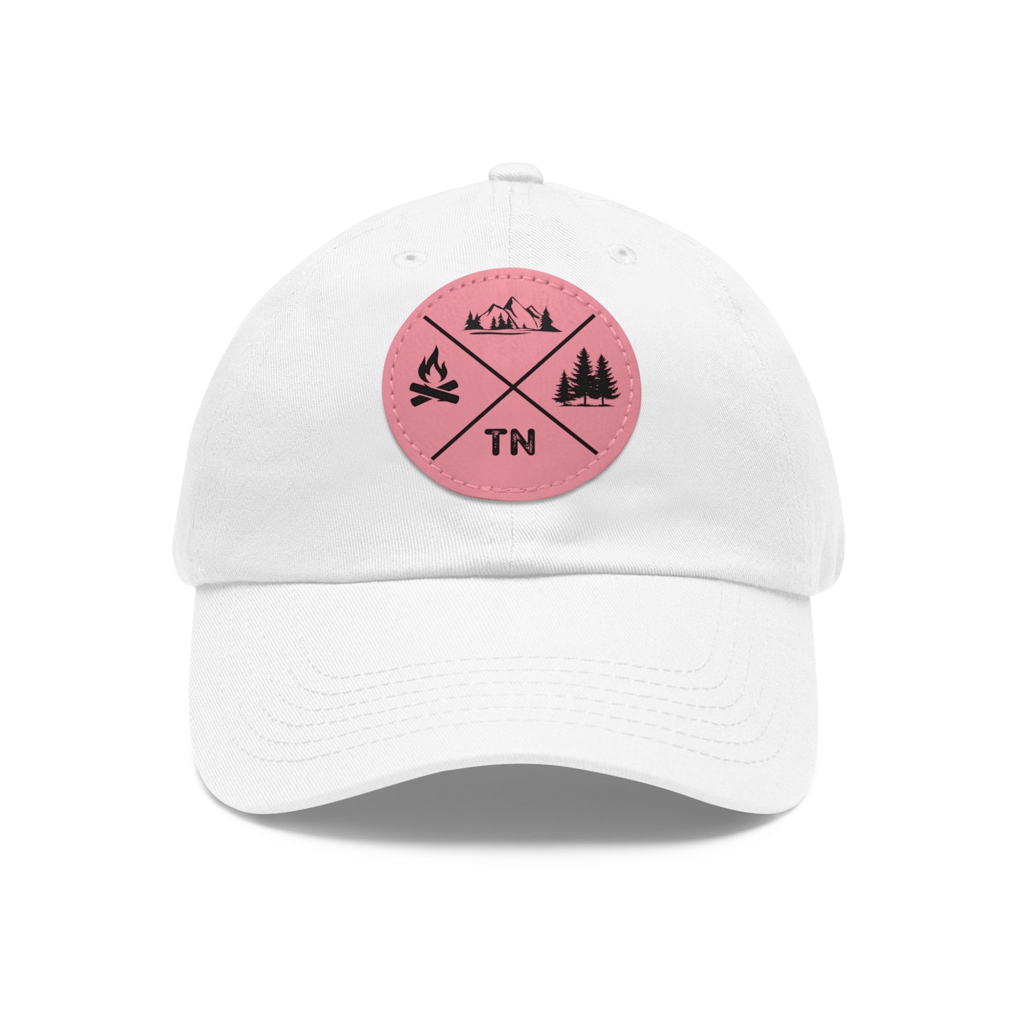 Hat with Leather Tennessee Outdoors Patch
