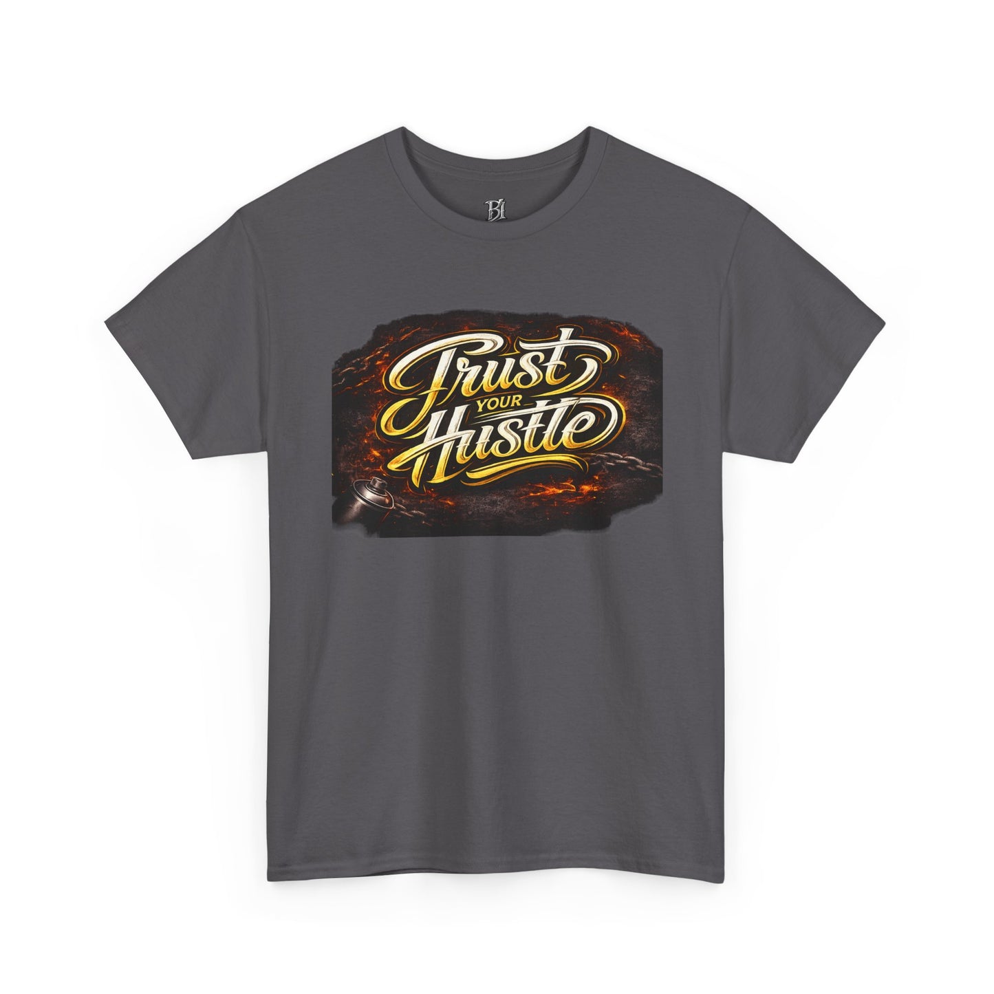 Trust Your Hustle T-Shirt — Motivational Retro Graphic Tee for Entrepreneurs & Creatives