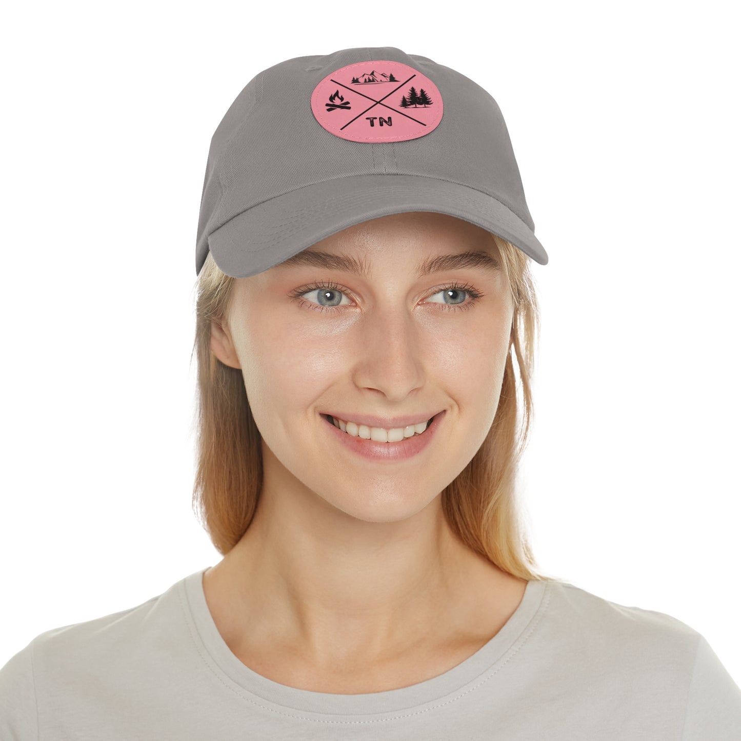 Hat with Leather Tennessee Outdoors Patch