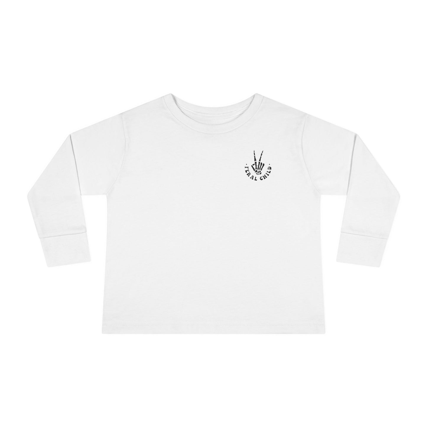 Somebody's Feral Child Toddler Long Sleeve Tee