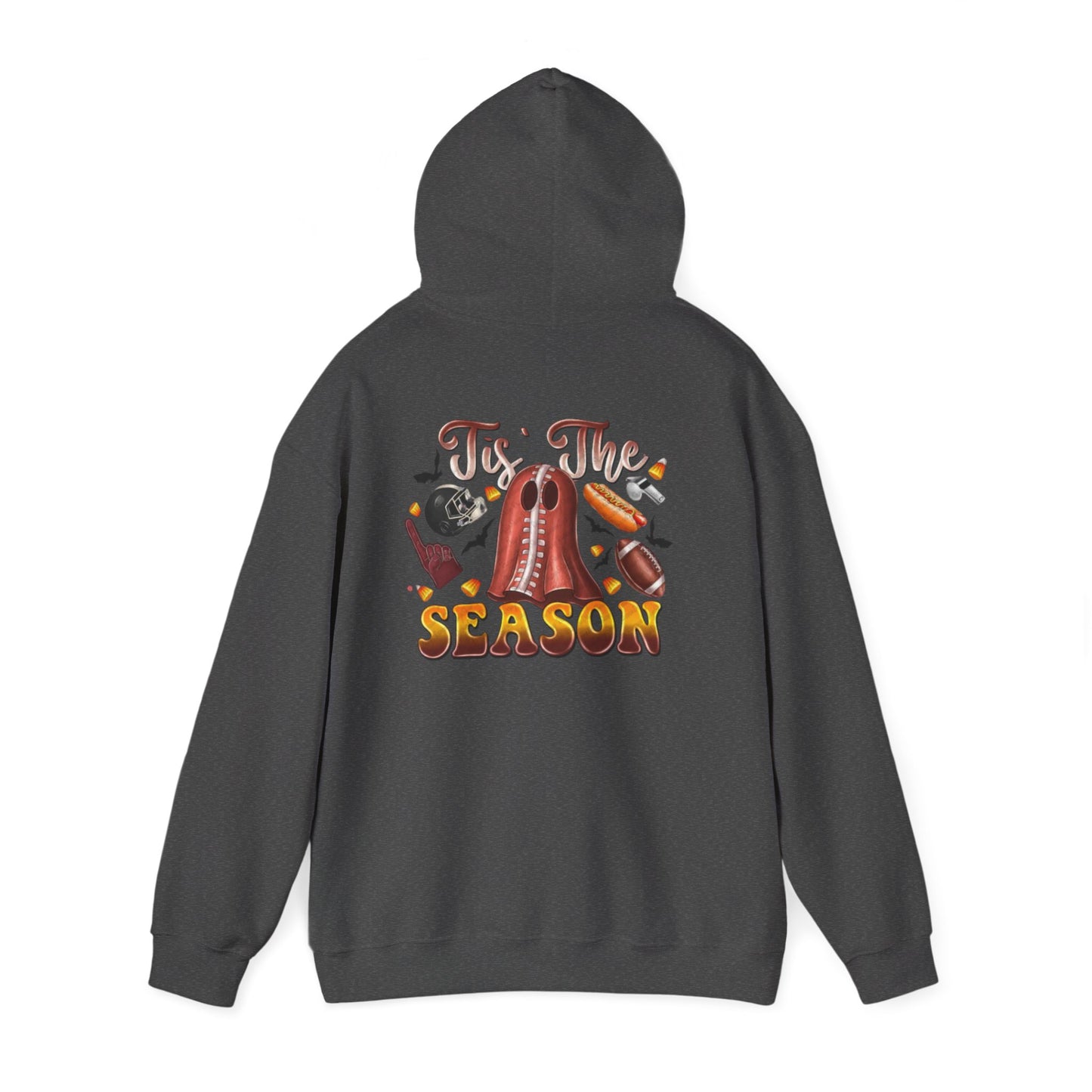 Festive Hooded Sweatshirt - Tis The Season, Unisex Apparel, Holiday Gift, Cozy Wear, Winter Style, Comfortable Hoodie