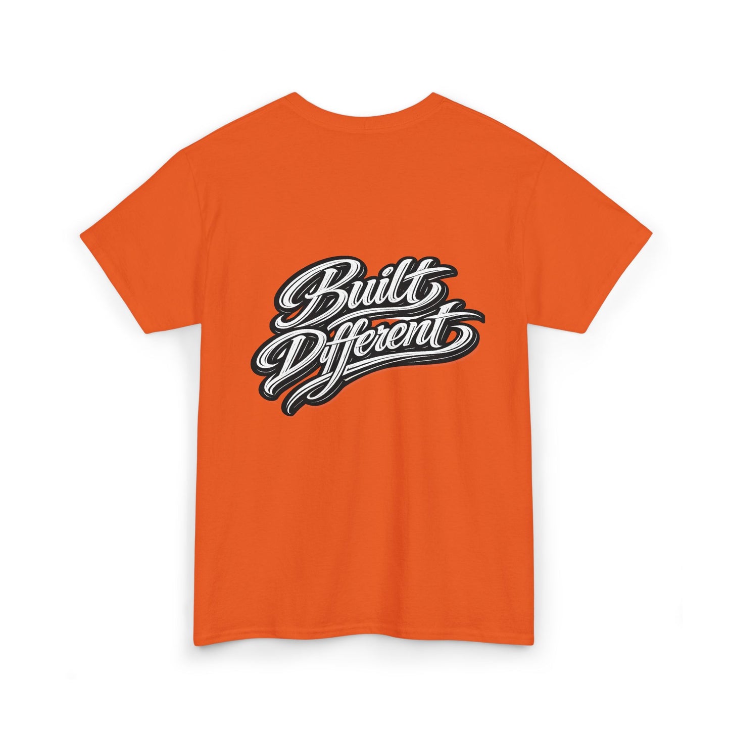 Built Different Tee — Graphic Motivational Crewneck T‑Shirt