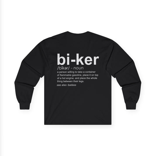 Biker Definition Unisex Ultra Cotton Long Sleeve Tee