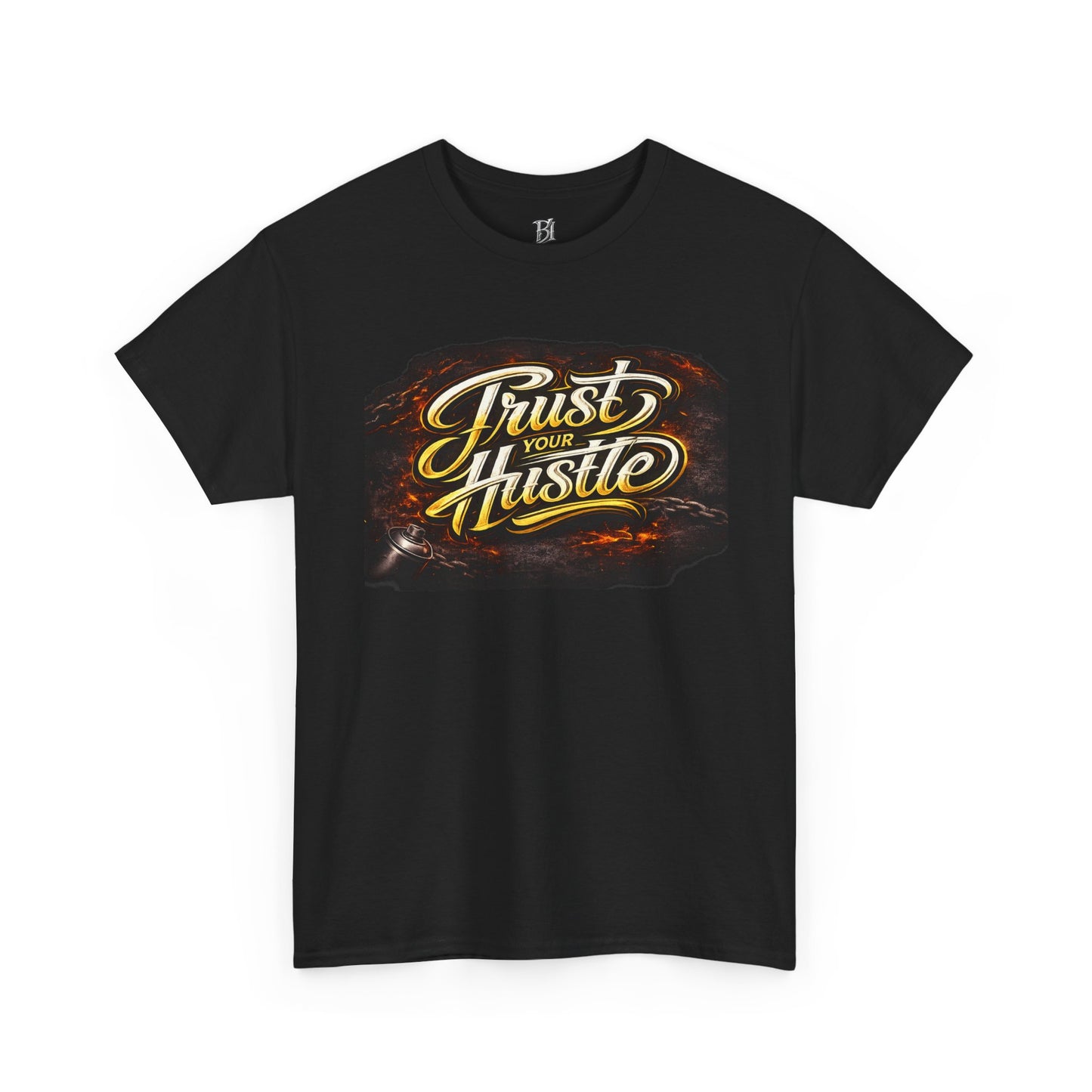 Trust Your Hustle T-Shirt — Motivational Retro Graphic Tee for Entrepreneurs & Creatives