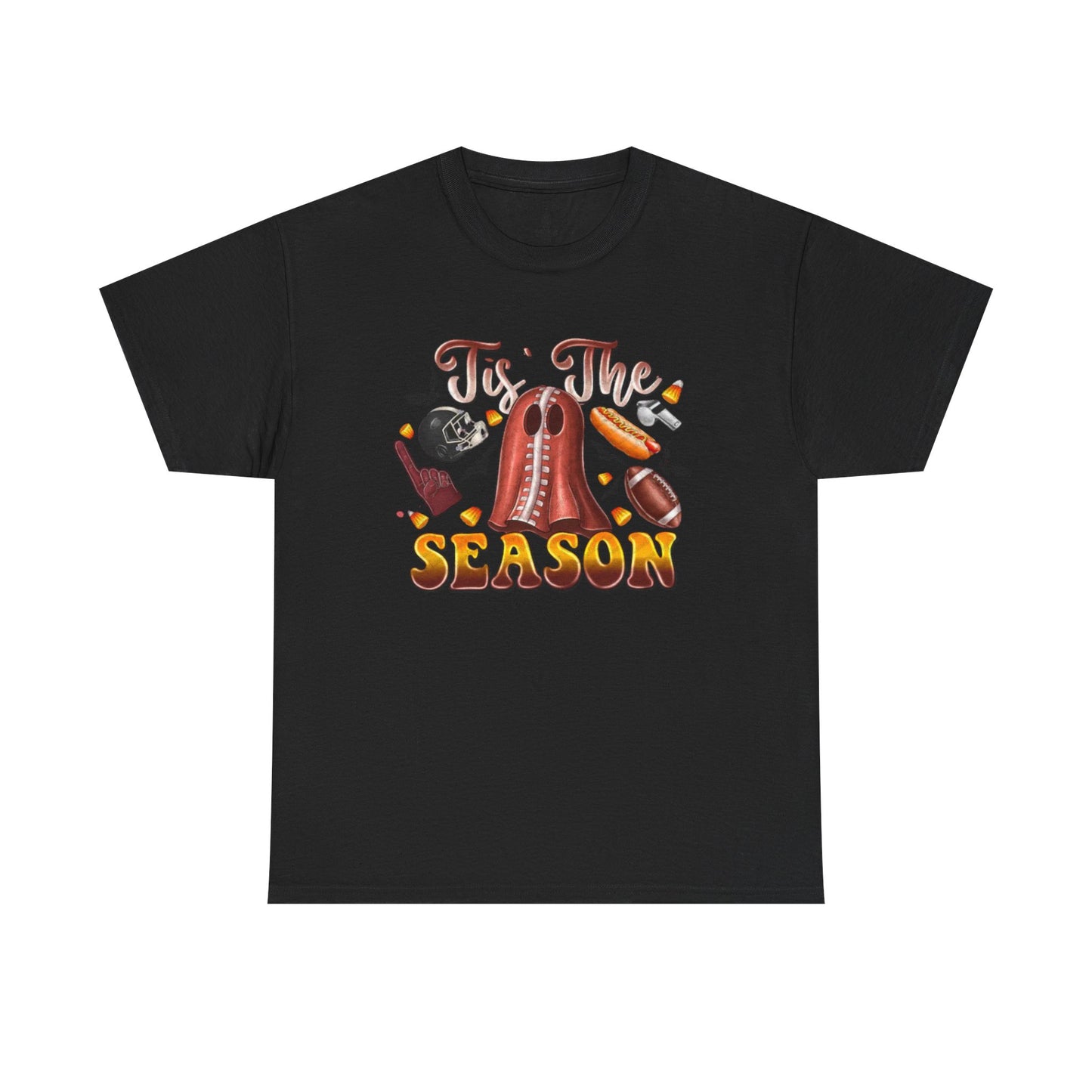 Tis The Season Womens Fall Festive Cotton Short Sleeve Tee