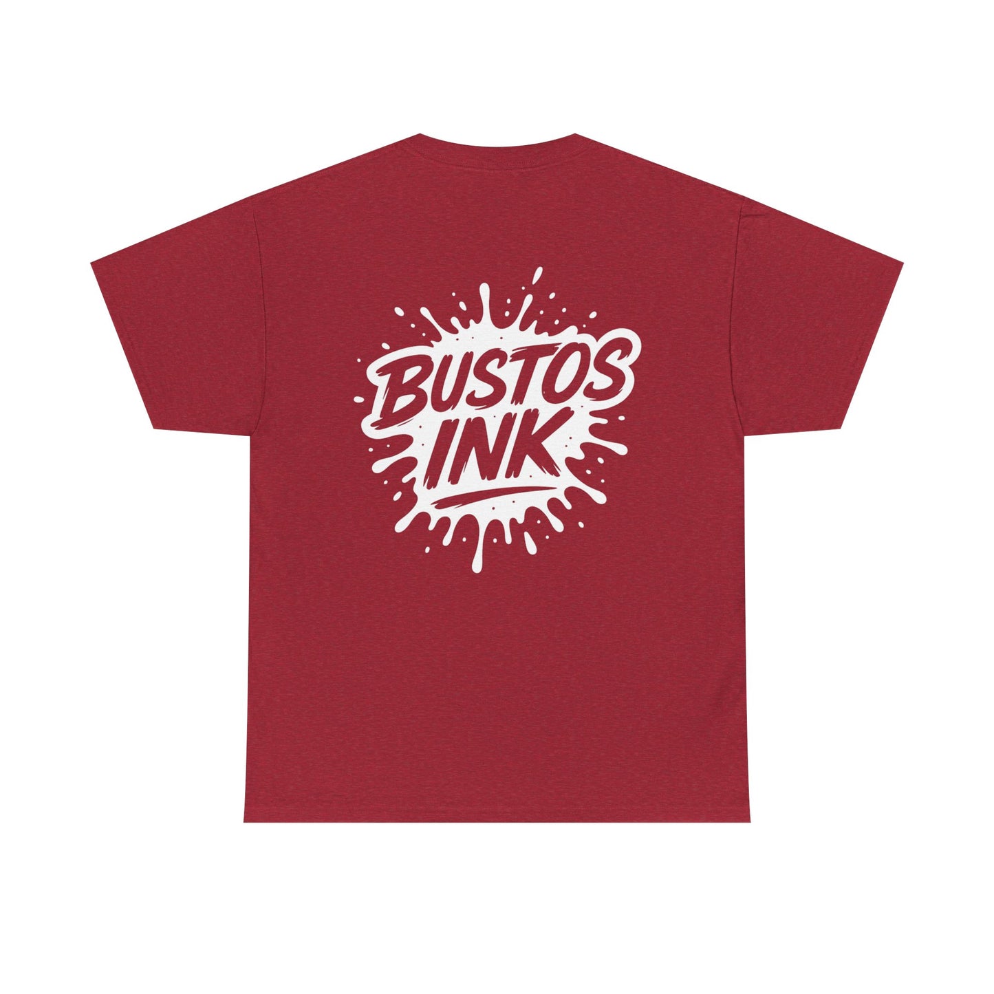 Bold Graphic Tee - Bustos Ink, Unisex Tee, Casual Wear, Street Style Shirt, Creative Gift, Graphic Art Fashion