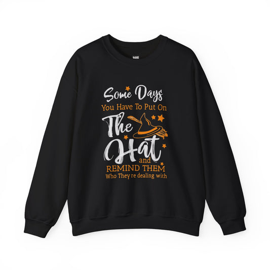 Funny Witch Sweatshirt, Unisex Crewneck,