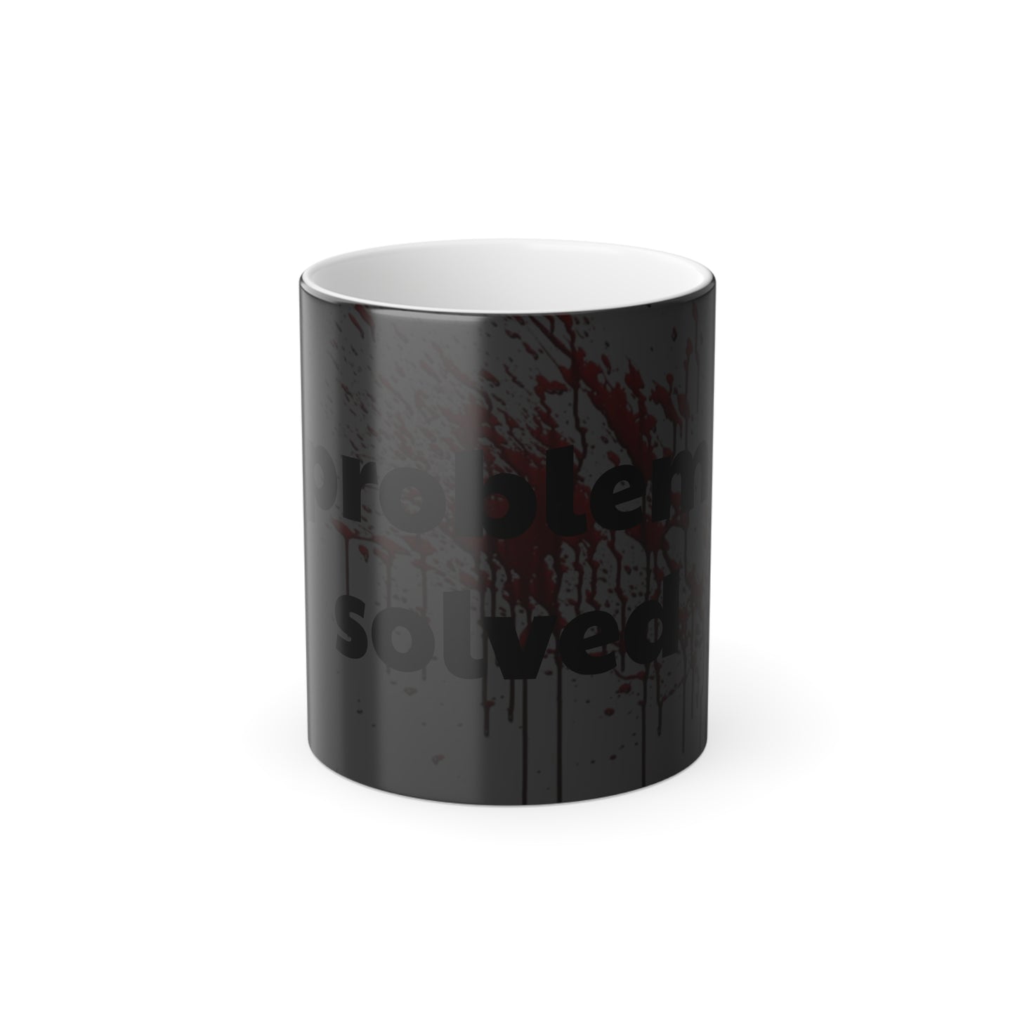 Morphing Blood Splatter Halloween Mug-Problem Solved