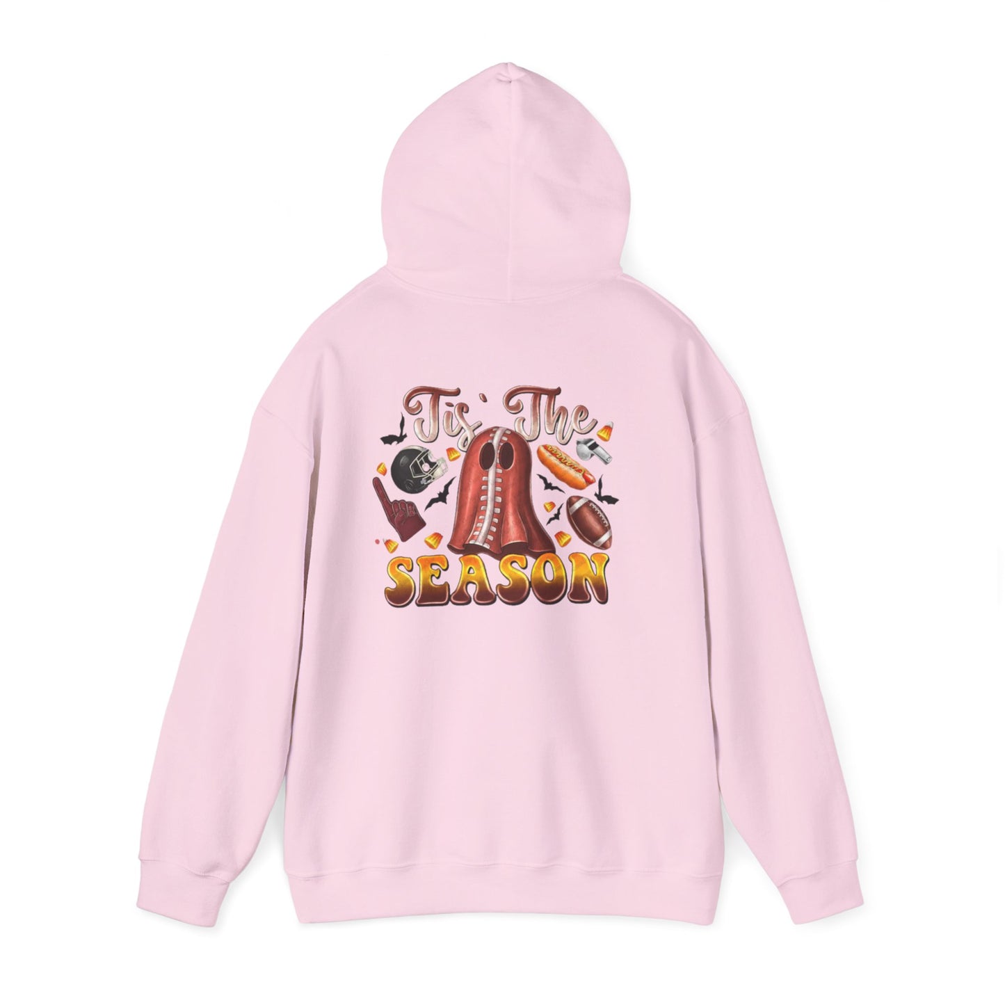 Festive Hooded Sweatshirt - Tis The Season, Unisex Apparel, Holiday Gift, Cozy Wear, Winter Style, Comfortable Hoodie