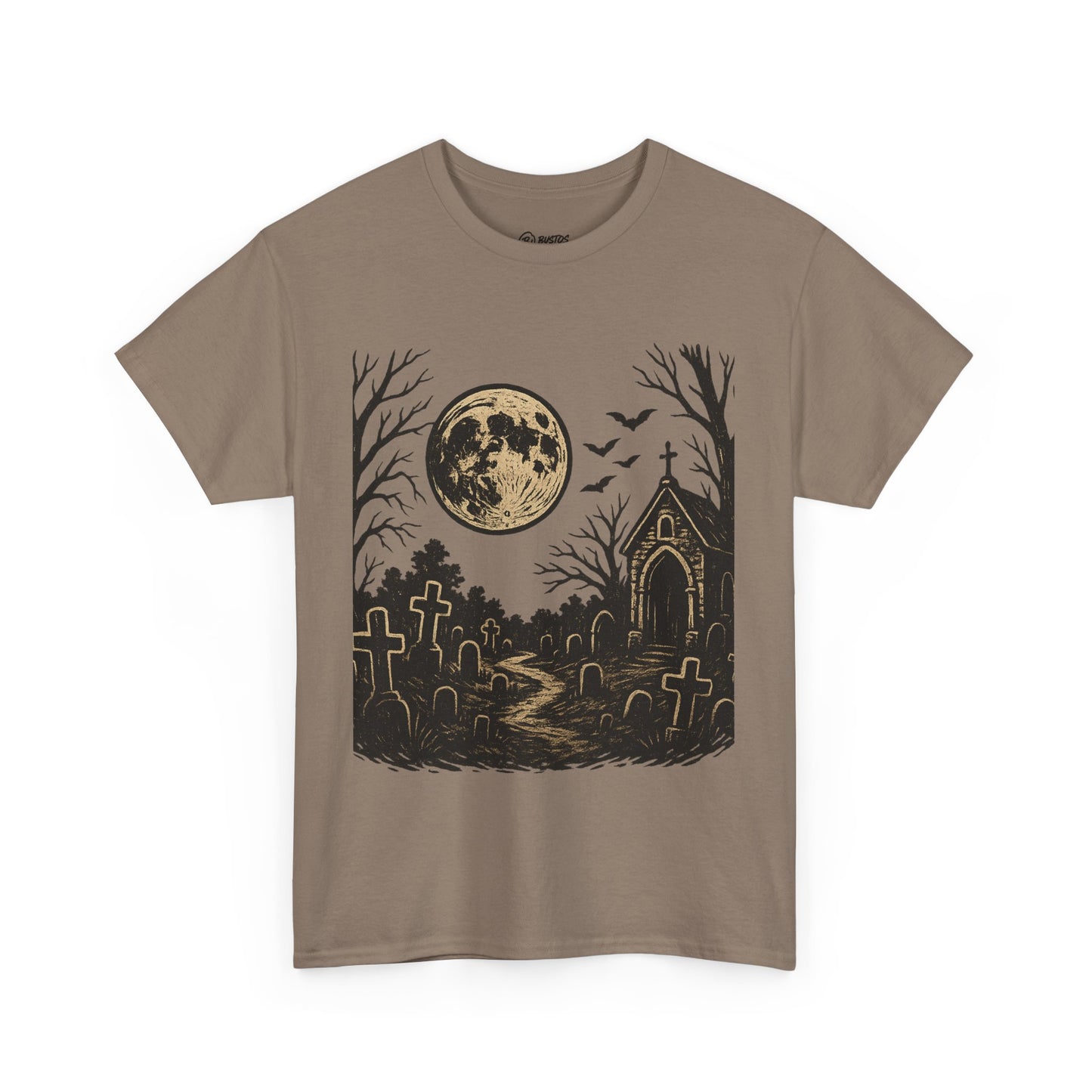 Spooky Moonlight Unisex Tee - Halloween Apparel, Graphic T-Shirt, Gothic Style, Fall Wardrobe, Casual Outfit