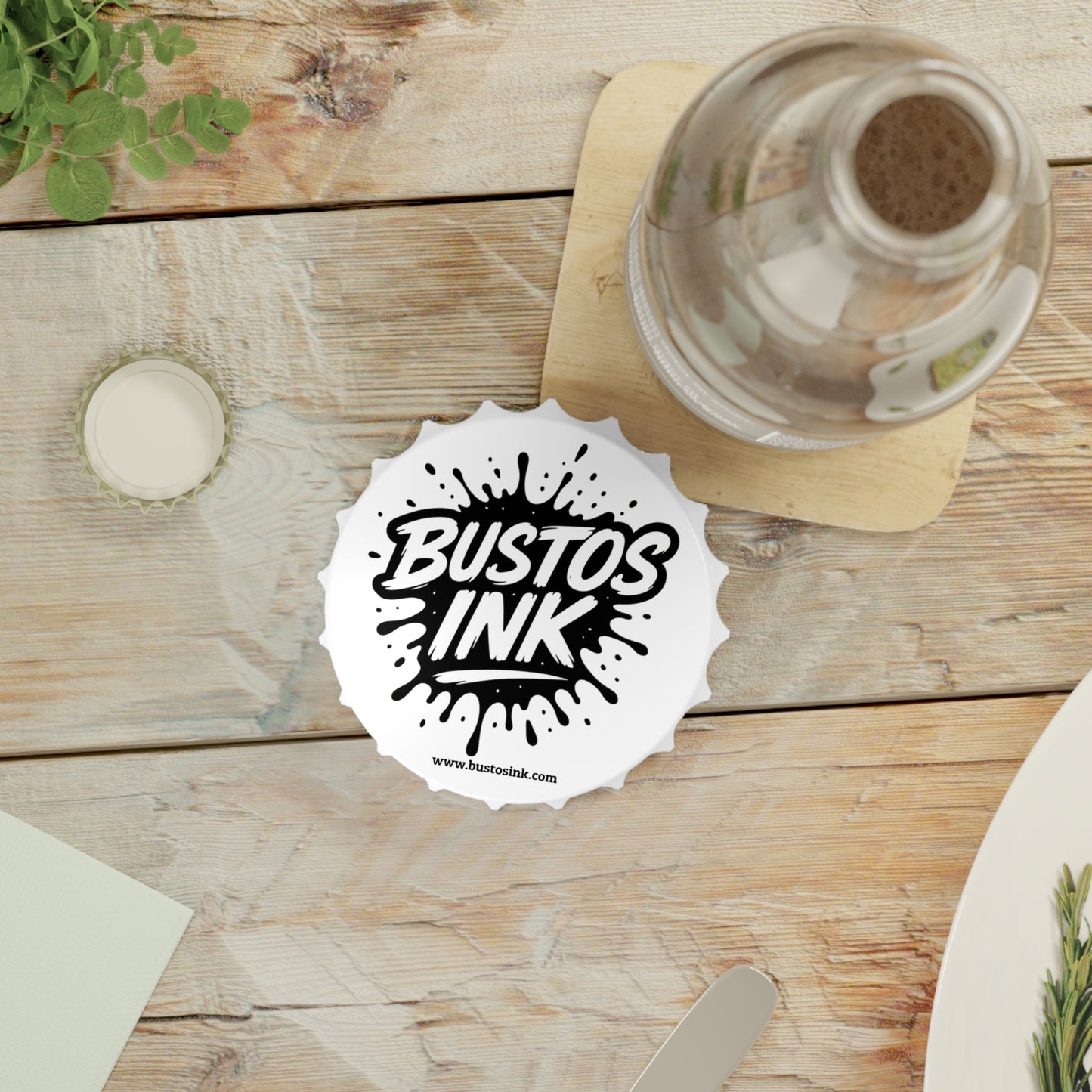 Bustos Ink Bottle Opener