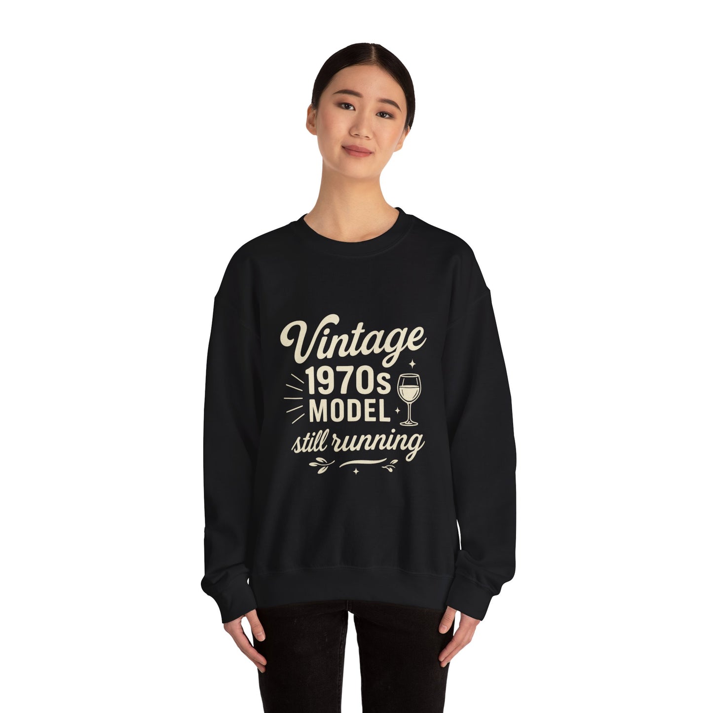 Vintage "1970s Model Still Running" Sweatshirt