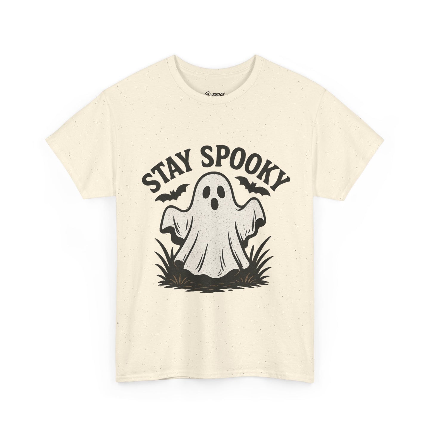 Spooky Ghost Tee - Perfect for Halloween, Unisex Cotton Shirt, Halloween Costume Top, Fall Apparel, Stay Spooky Tee