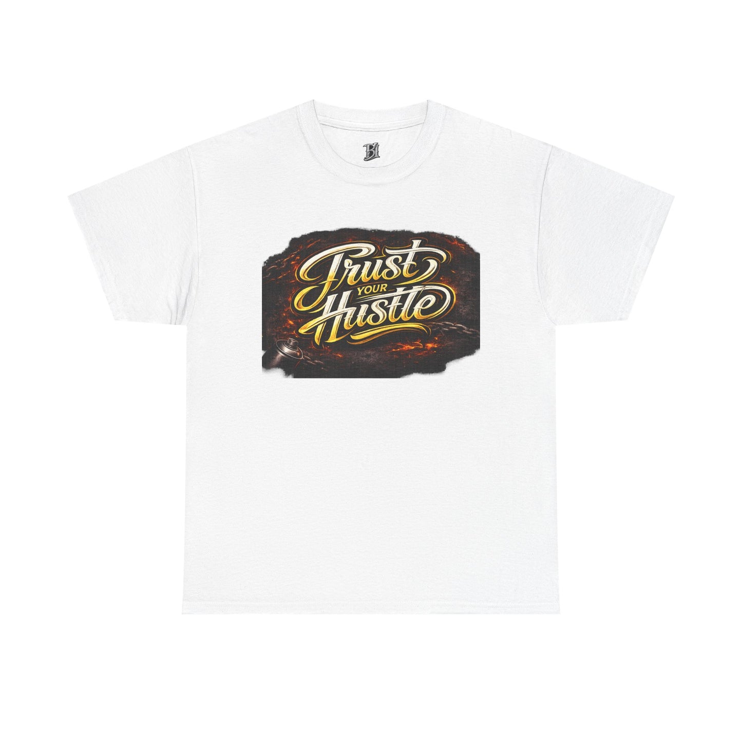 Trust Your Hustle T-Shirt — Motivational Retro Graphic Tee for Entrepreneurs & Creatives