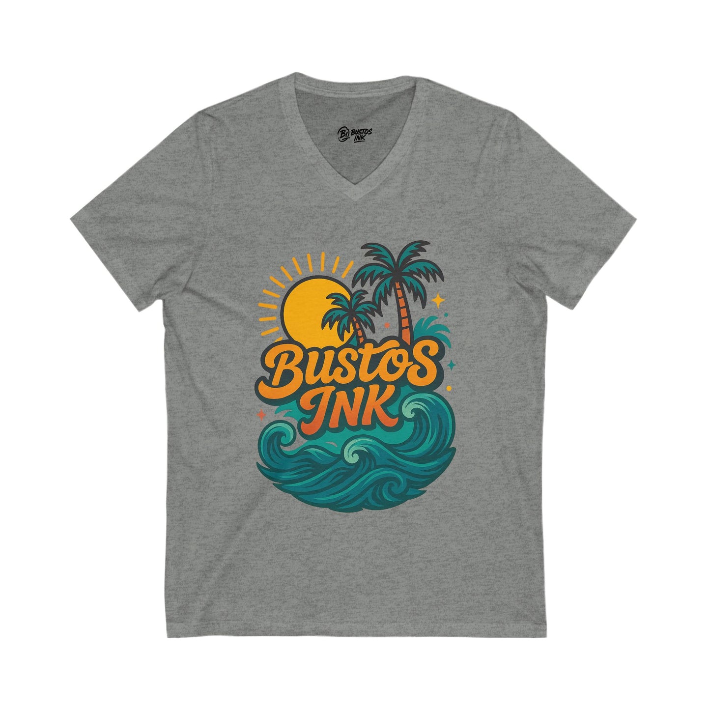 Beach Vibes Unisex Tee - Tropical Graphic T-Shirt, Summer Shirt, Casual Wear, Gift for Ocean Lovers, Vacation Apparel