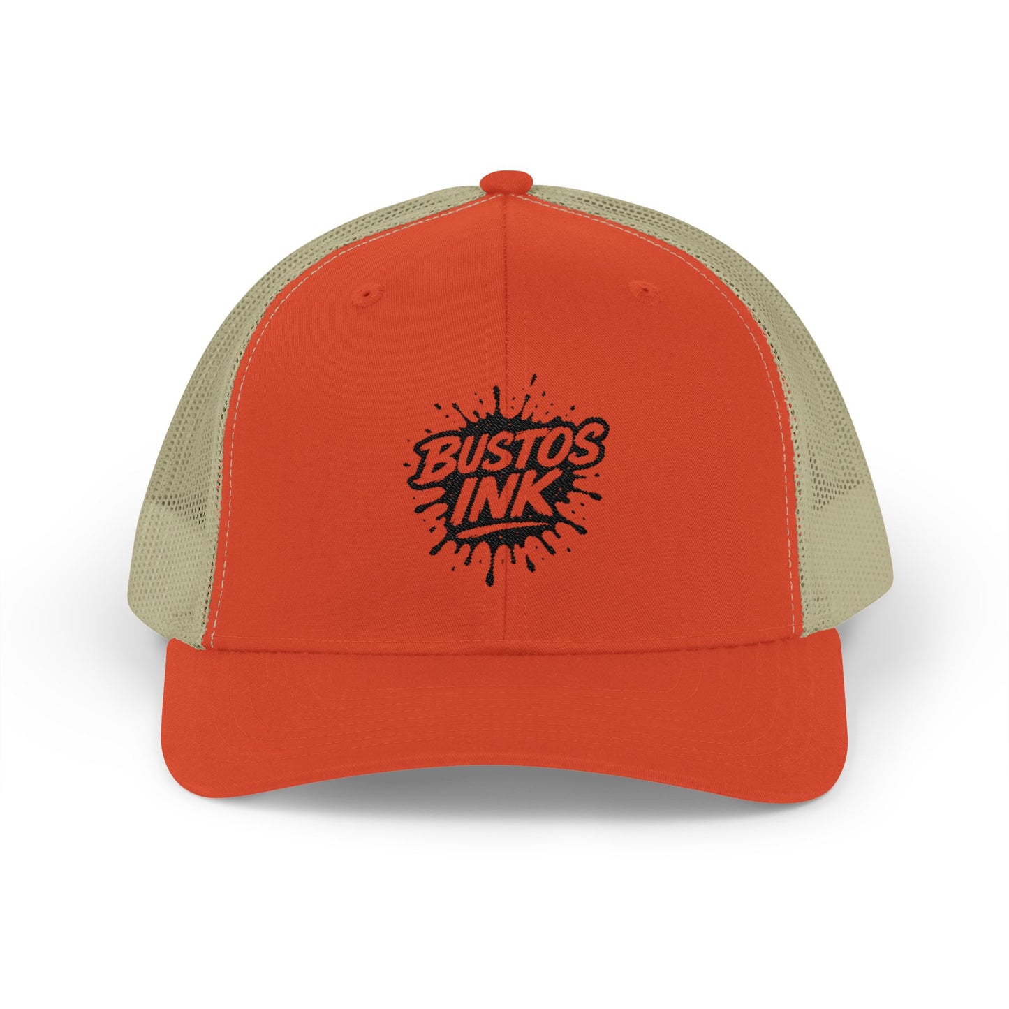 Bustos Ink Graphic Snapback Trucker Cap