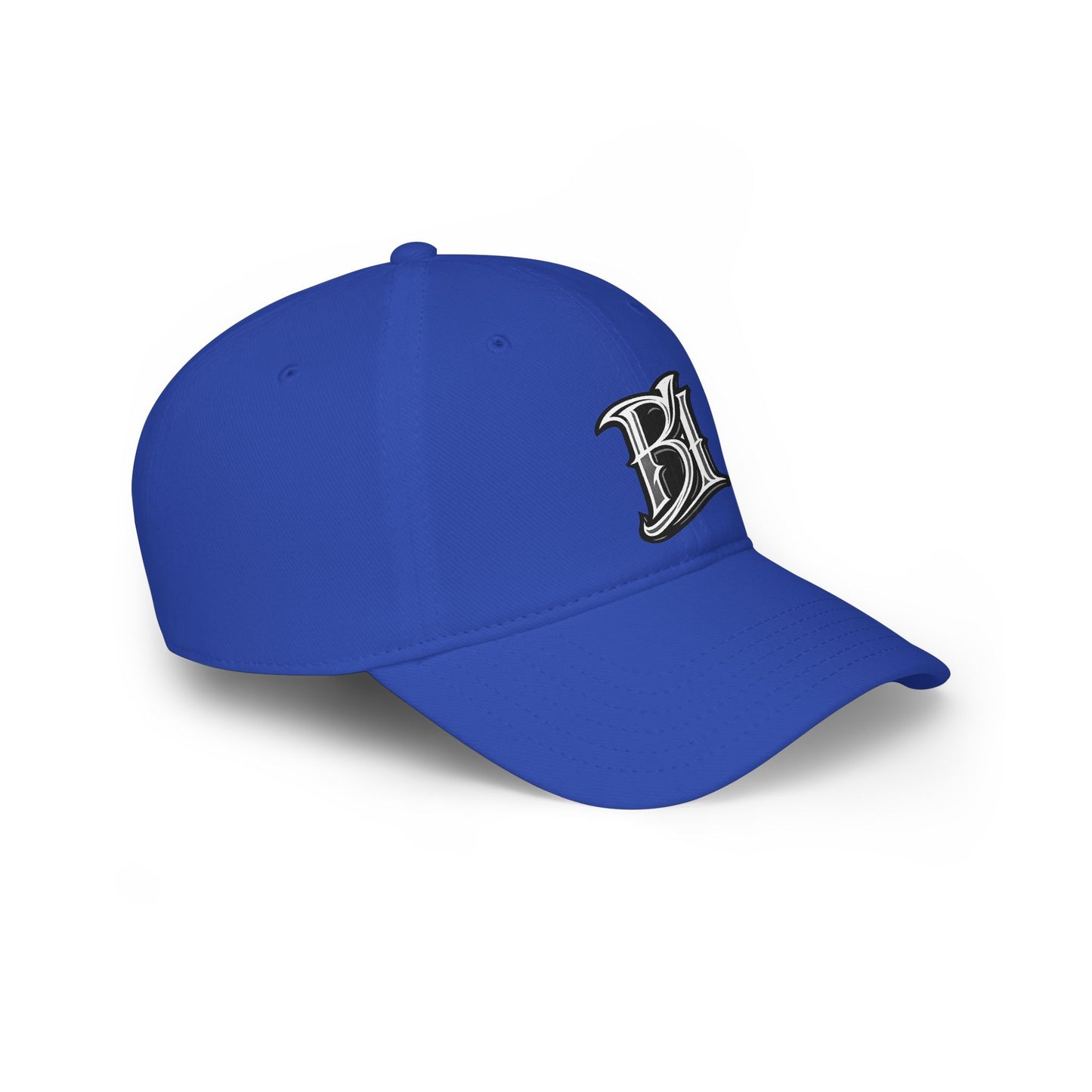 Embroidered 'B1' Low‑Profile Baseball Cap – Vintage Script Logo Hat