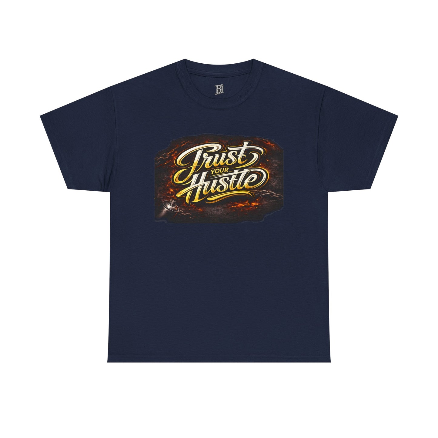 Trust Your Hustle T-Shirt — Motivational Retro Graphic Tee for Entrepreneurs & Creatives