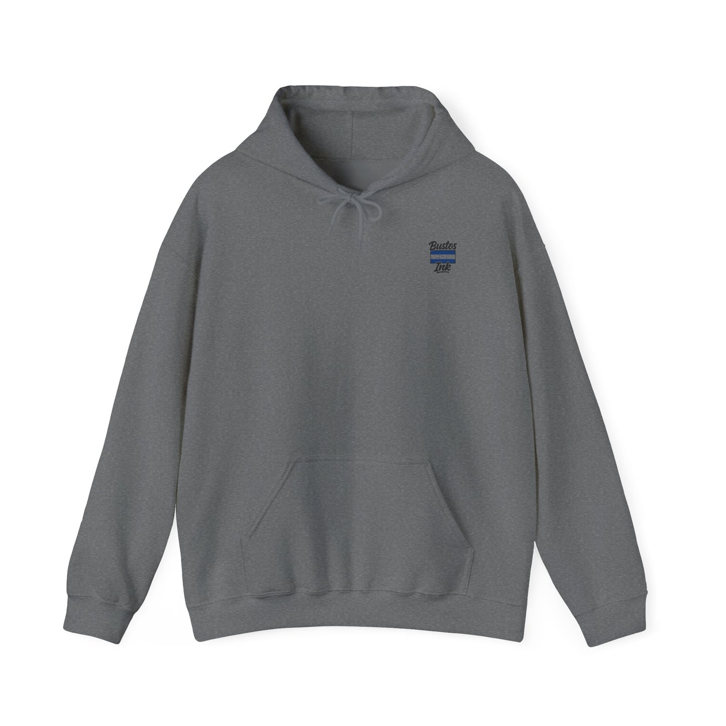 Unisex Hoodie - Bustos Ink 2025 Design, Cozy Sweatshirt, Perfect for Everyday Wear, Gift for Friends, Casual Style, Comfortable Layering