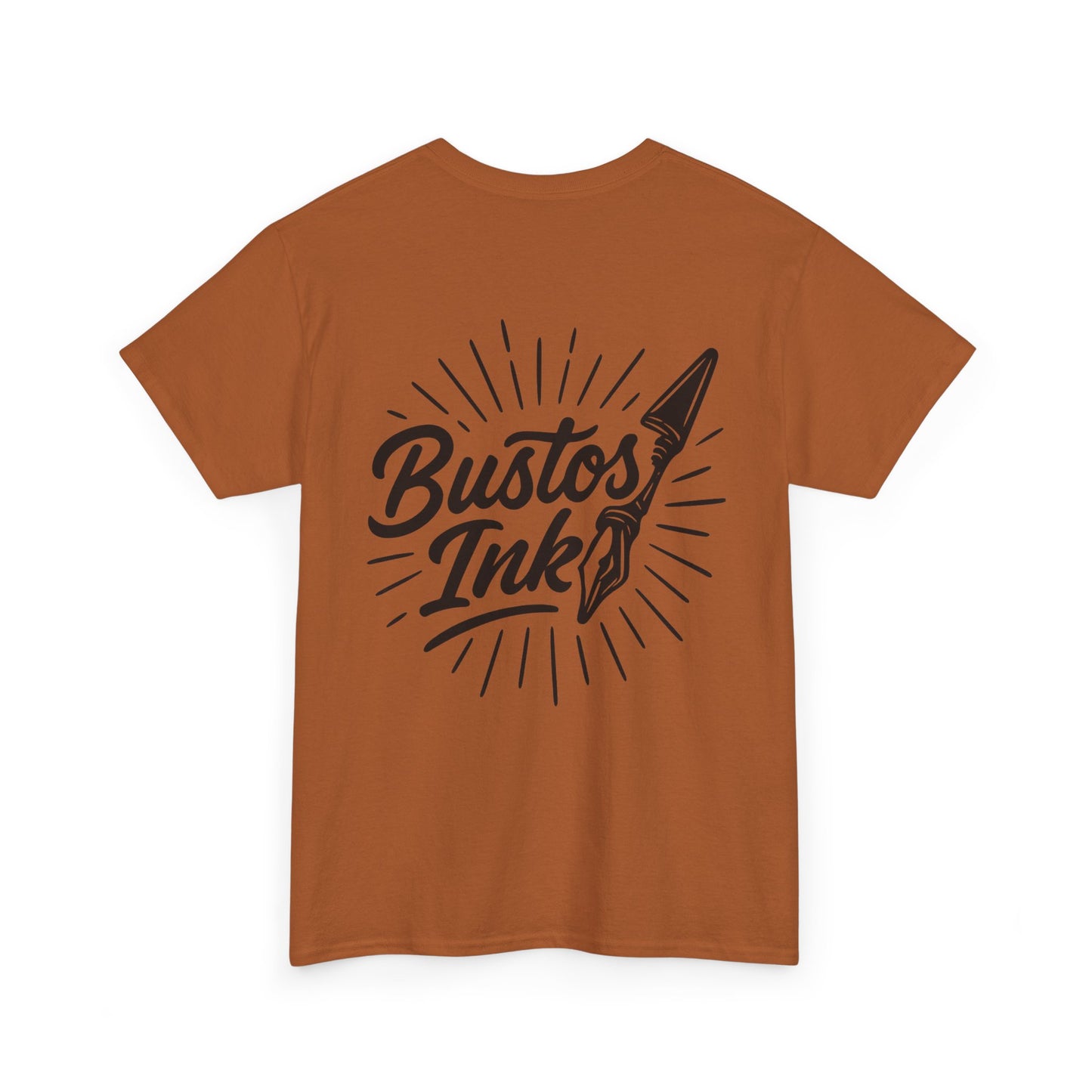 Bustos Ink Unisex Tee - Comfortable Cotton Shirt for Creative Souls, Perfect Gift for Artists, Casual Wear, Art Enthusiasts, Unique Style