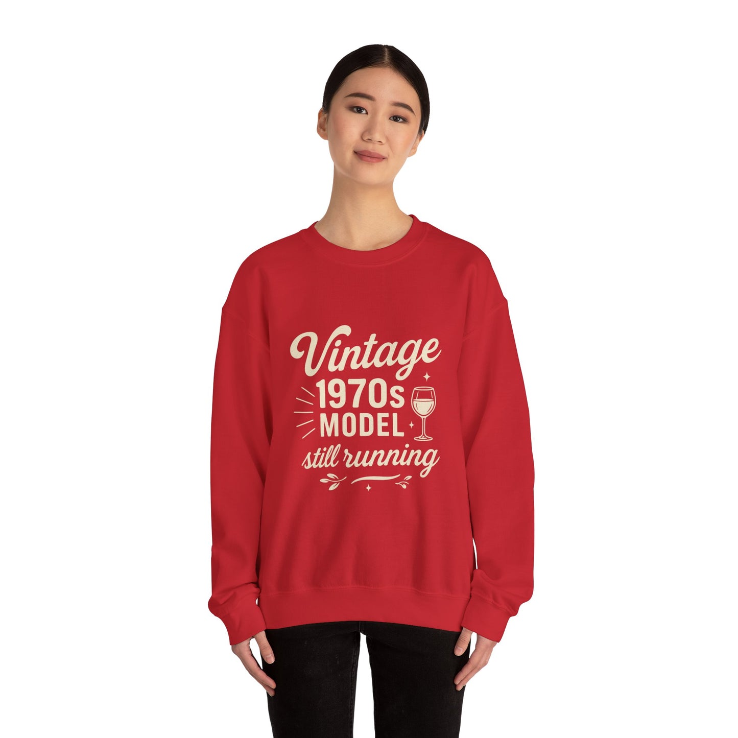 Vintage "1970s Model Still Running" Sweatshirt