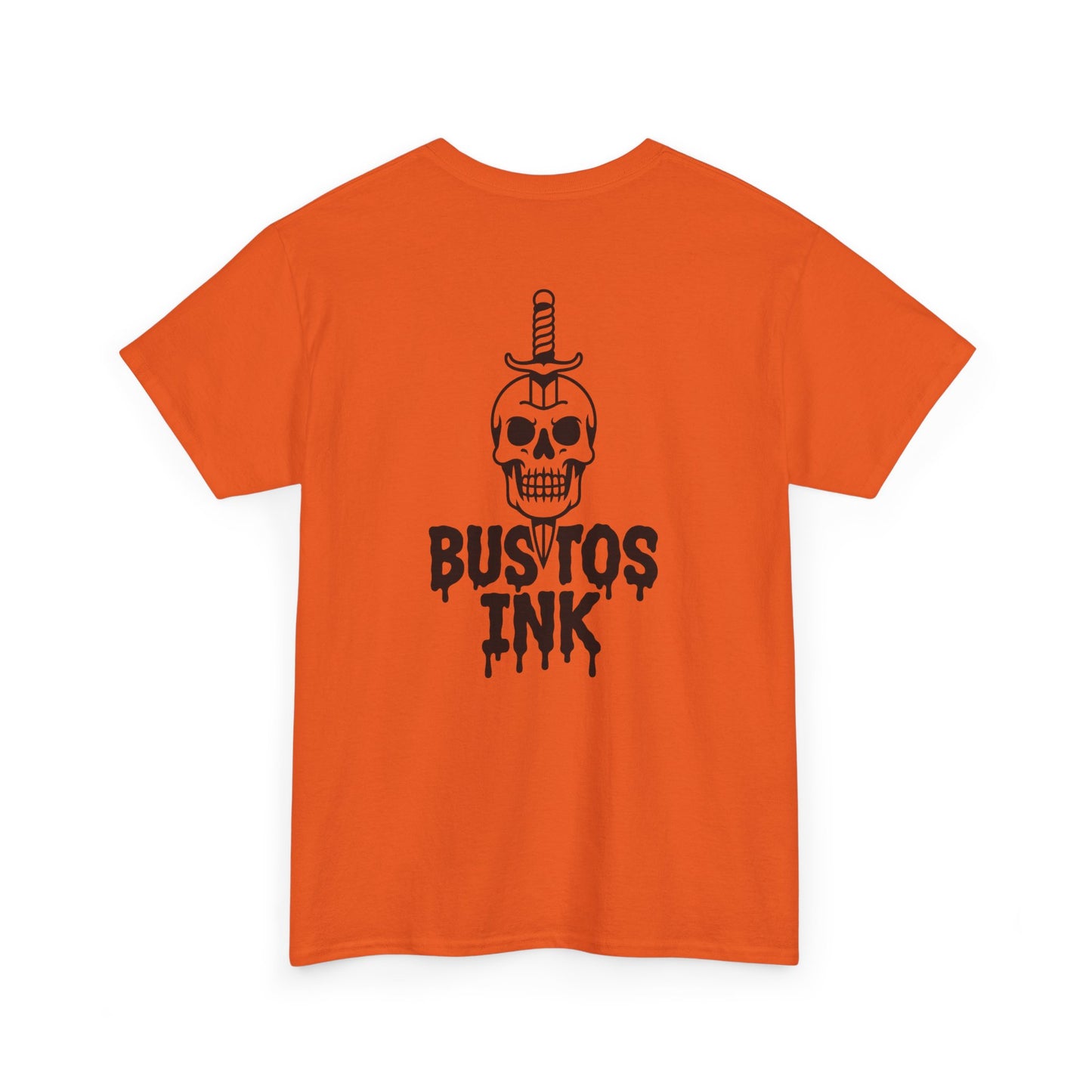 Skull Graphic Unisex Heavy Cotton Tee | Vintage Style, Streetwear, Casual Outfit, Gift for Friends, Everyday Wear, Halloween Theme