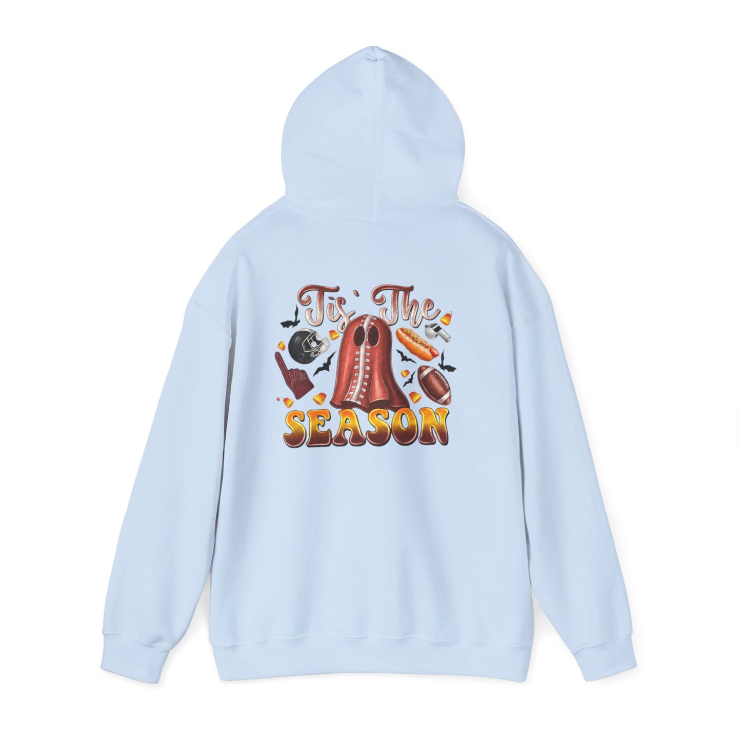 Festive Hooded Sweatshirt - Tis The Season, Unisex Apparel, Holiday Gift, Cozy Wear, Winter Style, Comfortable Hoodie