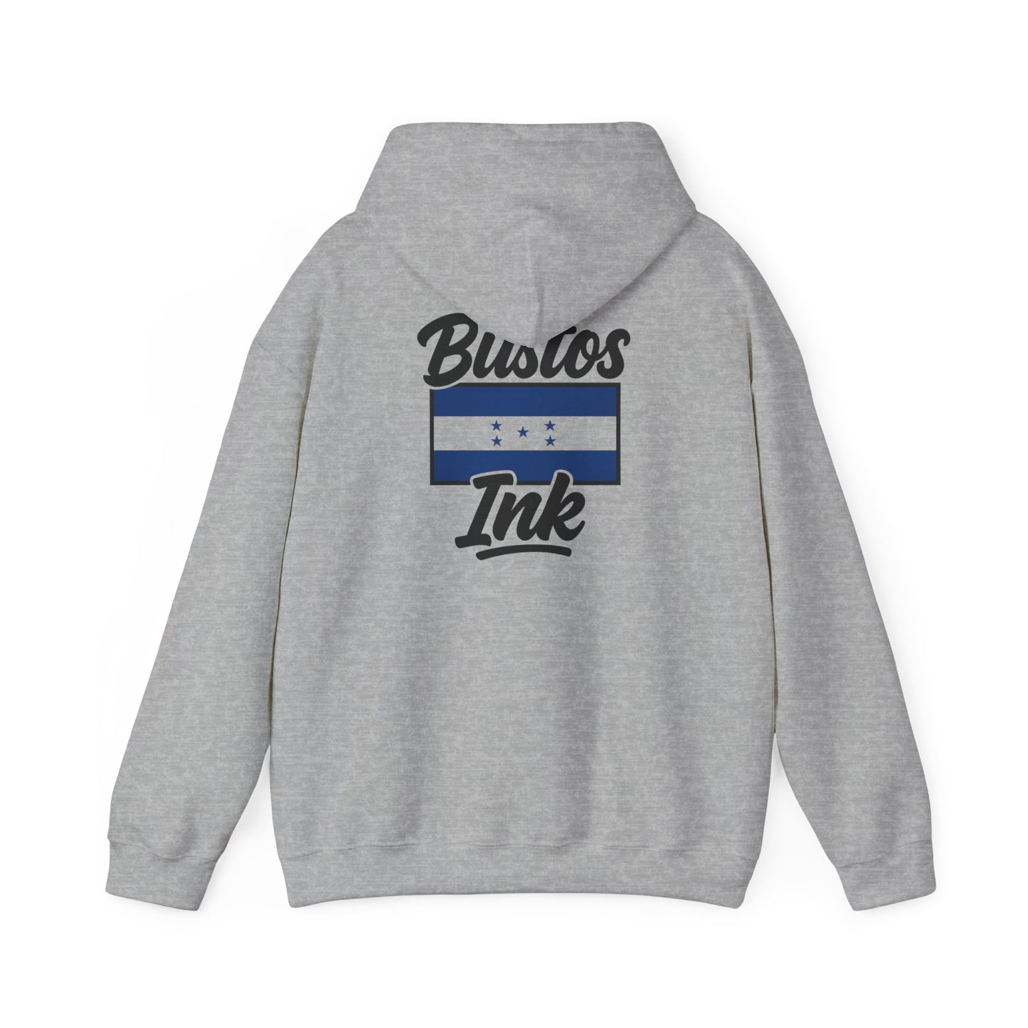 Unisex Hoodie - Bustos Ink 2025 Design, Cozy Sweatshirt, Perfect for Everyday Wear, Gift for Friends, Casual Style, Comfortable Layering