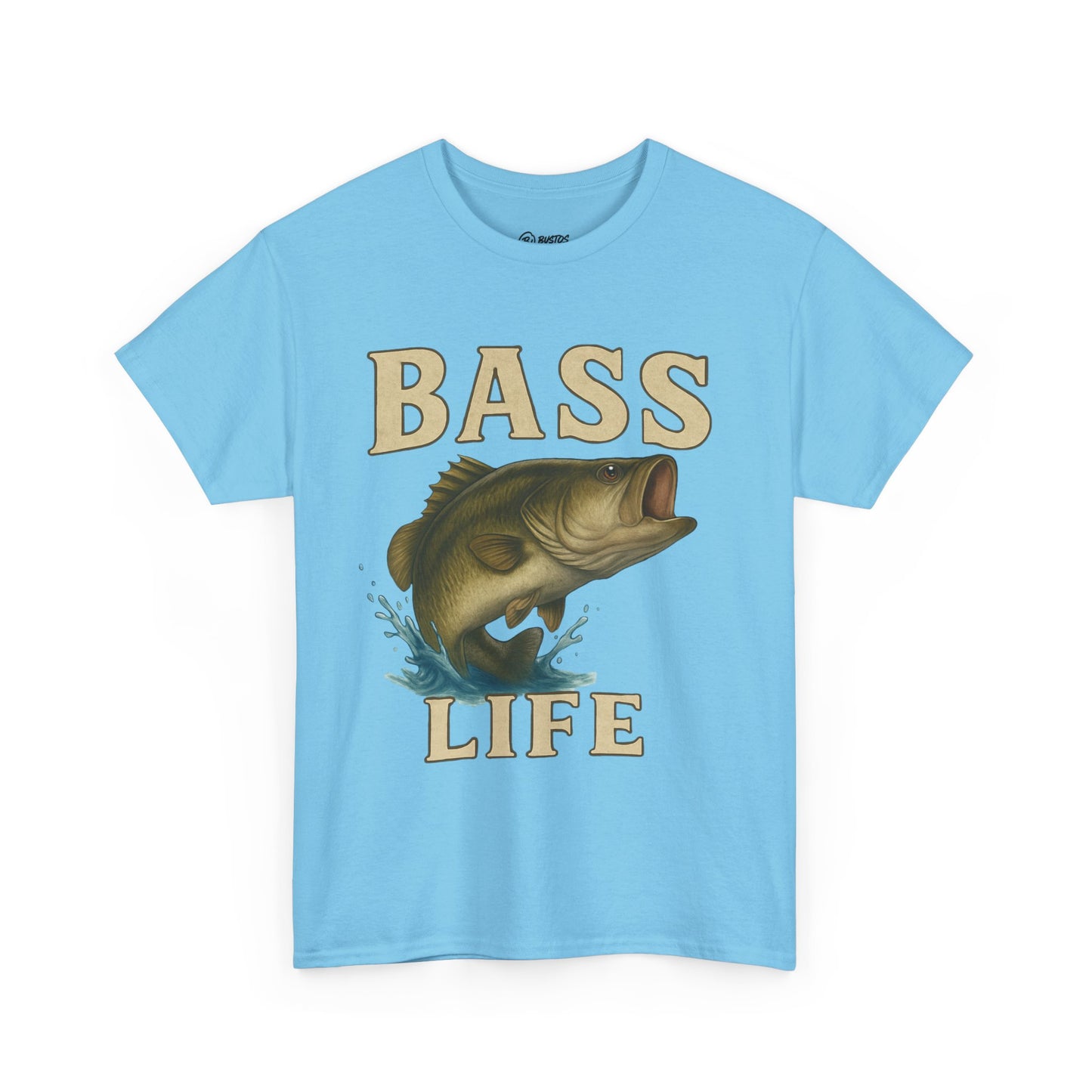 Bass Life Fishing Tee, Unisex Cotton Shirt, Outdoor Enthusiast Gift, Angler Apparel, Casual Summer Top, Fishing Event Shirt