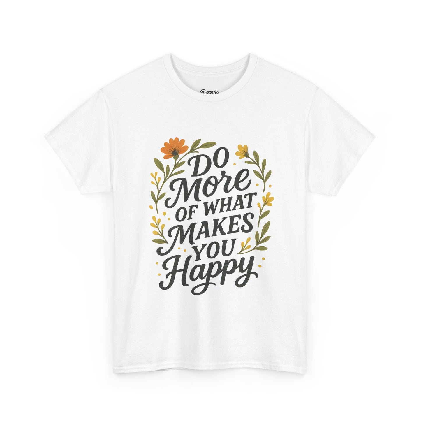 Do More of What Makes You Happy Unisex Tee, Positive Vibes Shirt, Gift for Friends, Motivational T-Shirt, Everyday Casual Wear, [...]