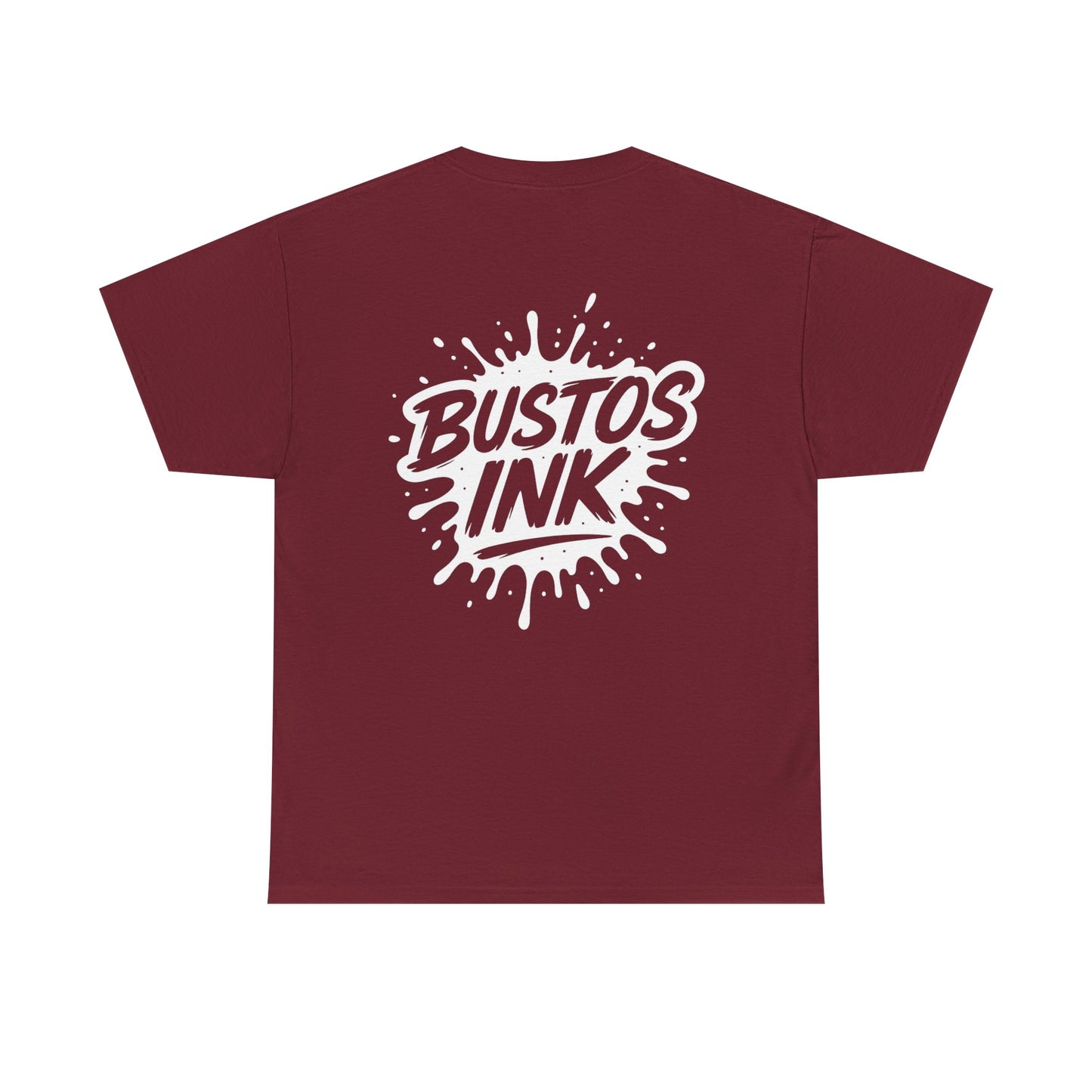 Bold Graphic Tee - Bustos Ink, Unisex Tee, Casual Wear, Street Style Shirt, Creative Gift, Graphic Art Fashion