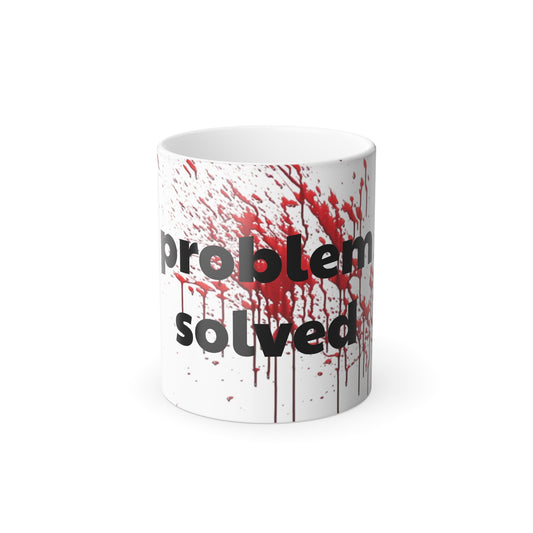 Morphing Blood Splatter Halloween Mug-Problem Solved