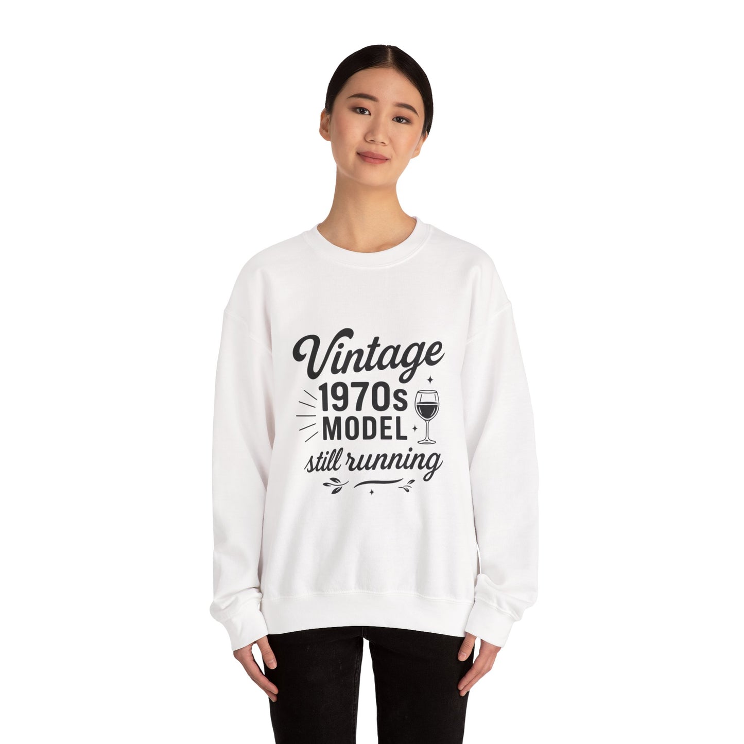 Vintage "1970s Model Still Running" Sweatshirt