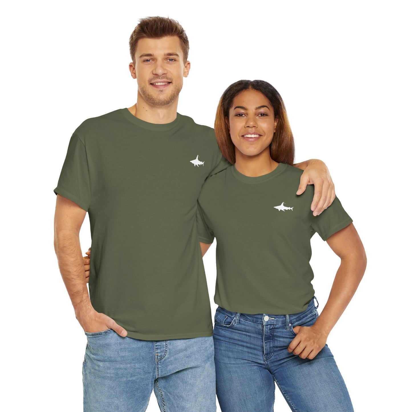 Always Be A Shark Unisex Cotton Tee