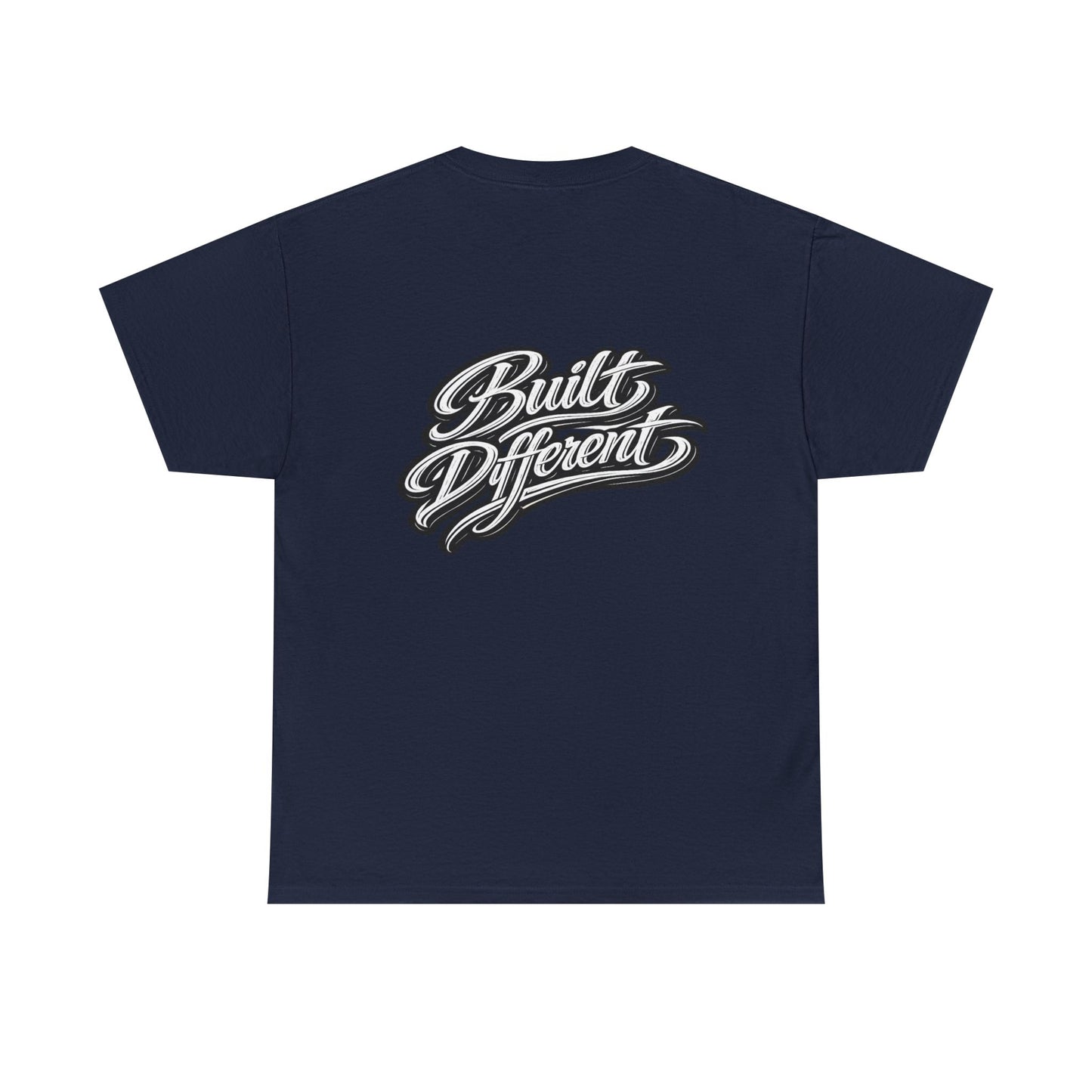 Built Different Tee — Graphic Motivational Crewneck T‑Shirt