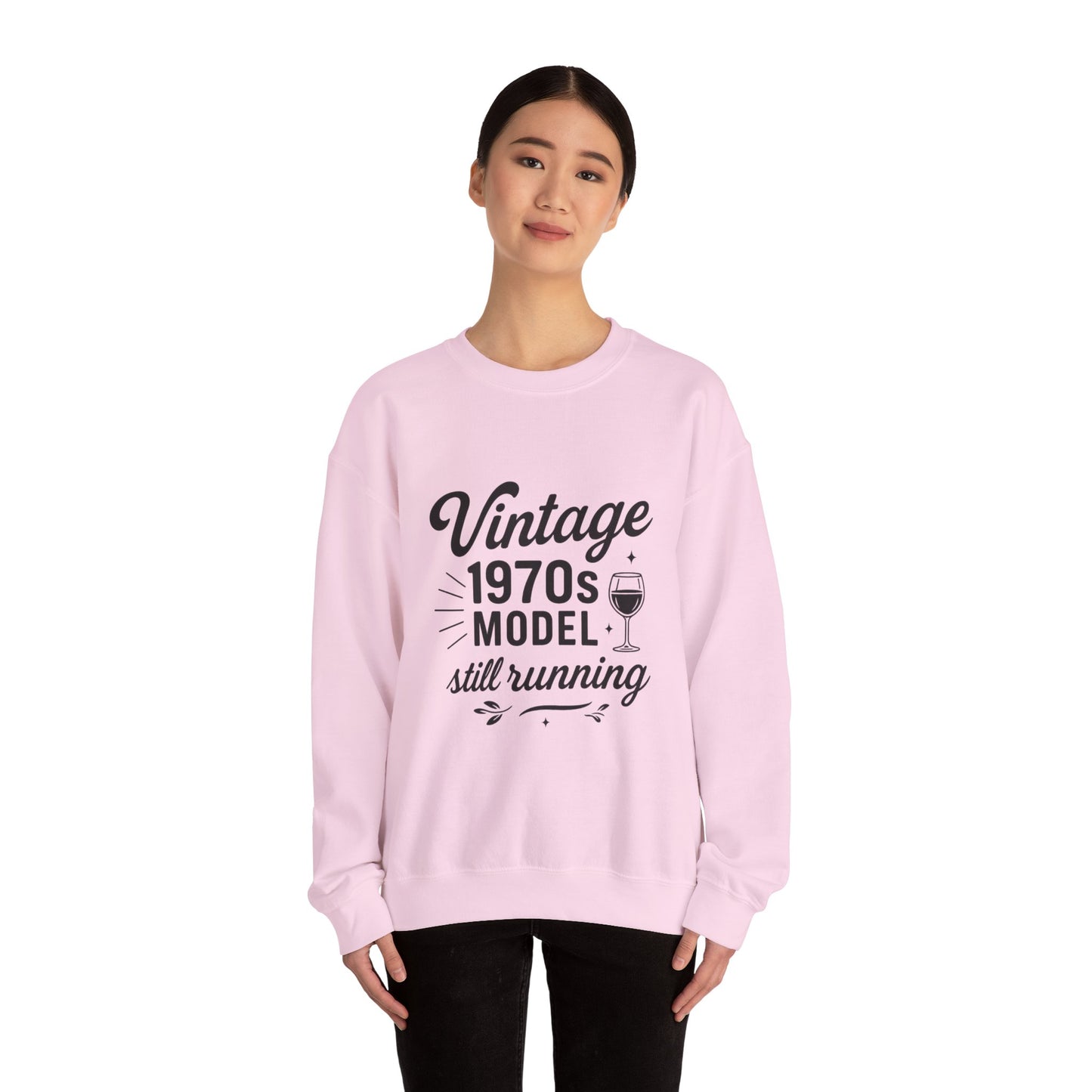 Vintage "1970s Model Still Running" Sweatshirt