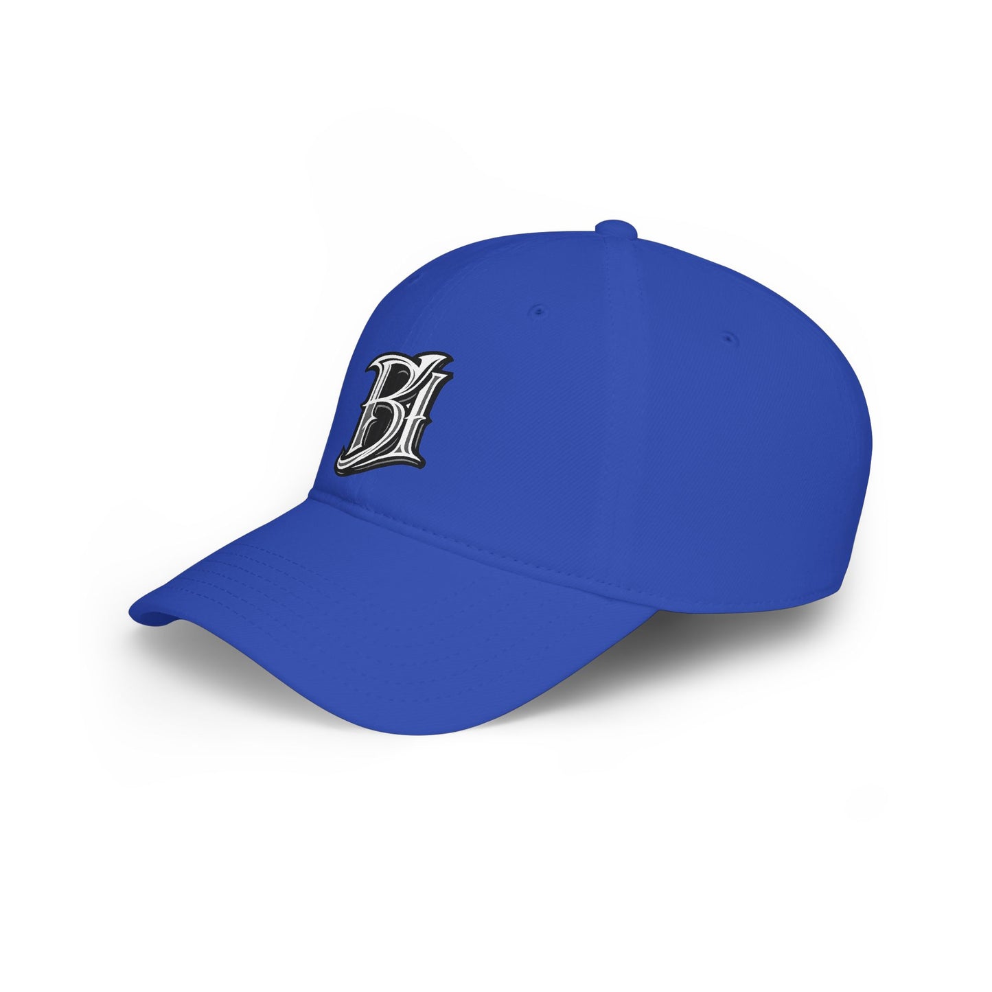 Embroidered 'B1' Low‑Profile Baseball Cap – Vintage Script Logo Hat