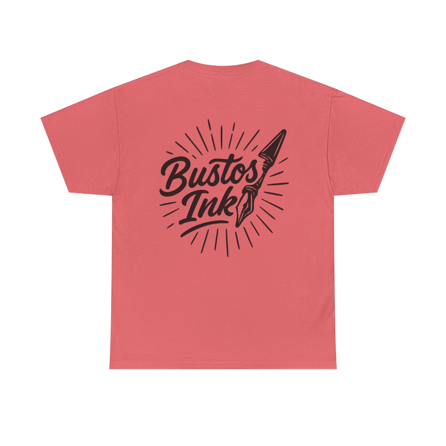 Bustos Ink Unisex Tee - Comfortable Cotton Shirt for Creative Souls, Perfect Gift for Artists, Casual Wear, Art Enthusiasts, Unique Style