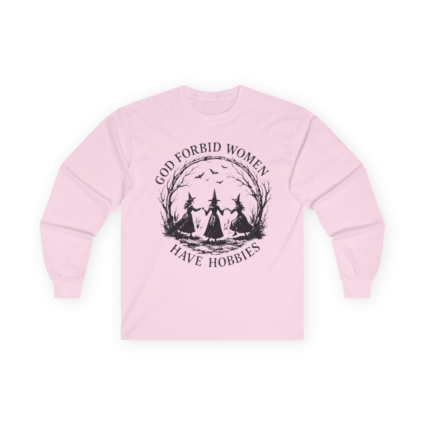 Funny Halloween Witch Long Sleeve Tee