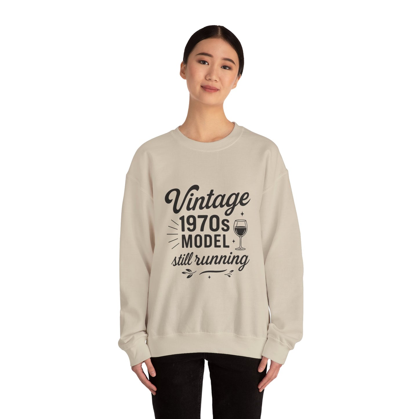 Vintage "1970s Model Still Running" Sweatshirt