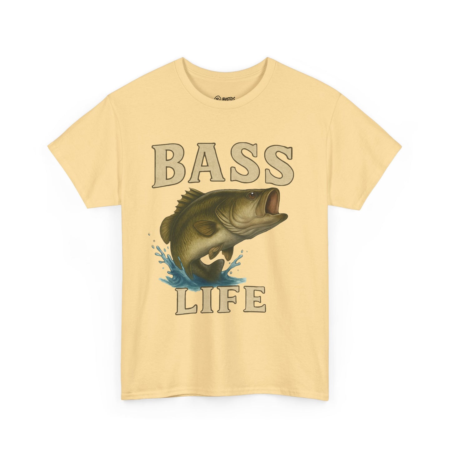 Bass Life Fishing Tee, Unisex Cotton Shirt, Outdoor Enthusiast Gift, Angler Apparel, Casual Summer Top, Fishing Event Shirt