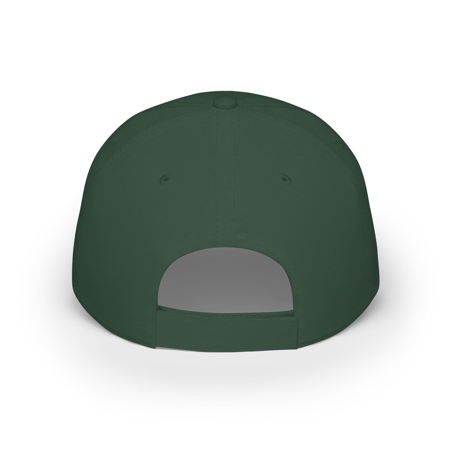 Embroidered 'B1' Low‑Profile Baseball Cap – Vintage Script Logo Hat