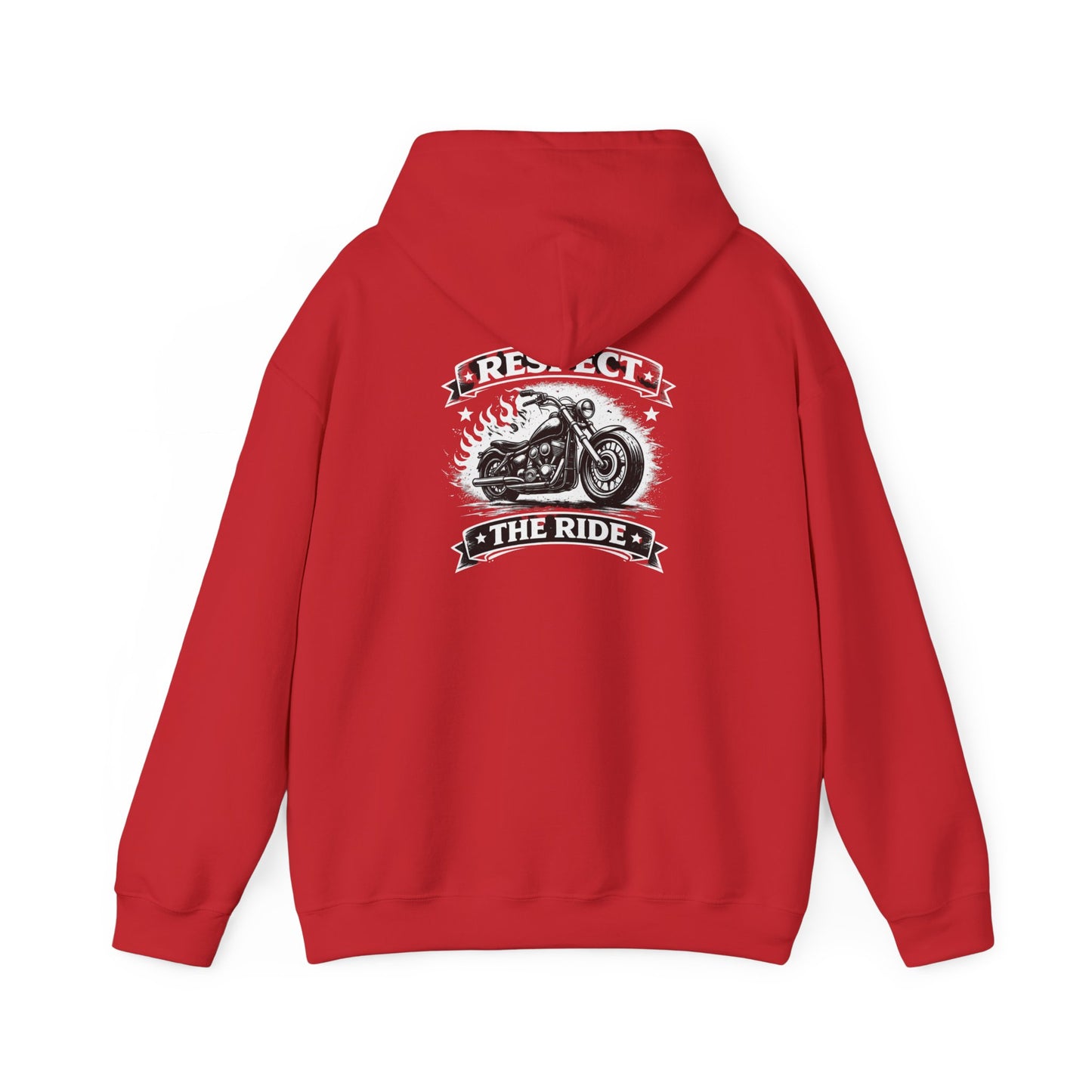 Respect The Ride Hoodie — Vintage Motorcycle Biker Pullover