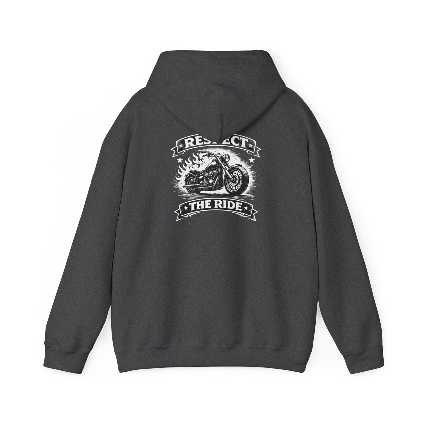 Respect The Ride Hoodie — Vintage Motorcycle Biker Pullover