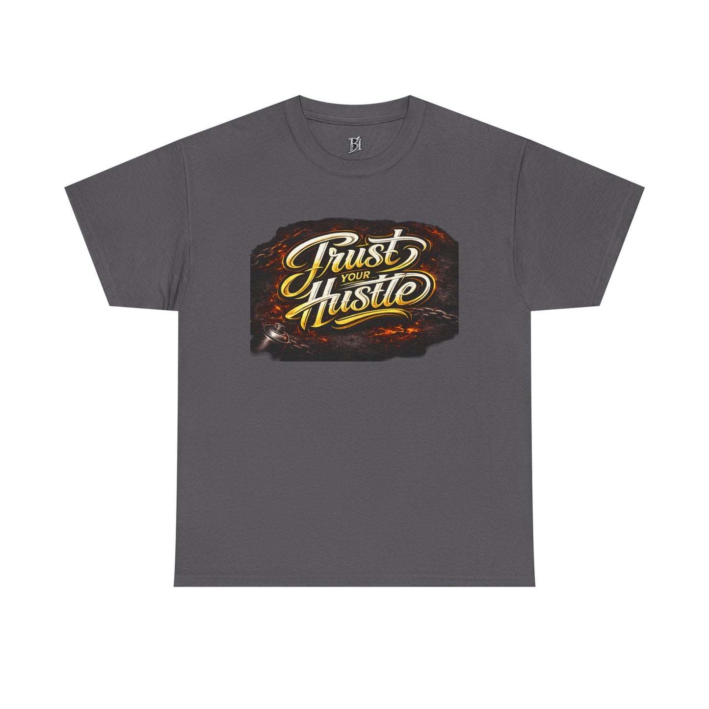 Trust Your Hustle T-Shirt — Motivational Retro Graphic Tee for Entrepreneurs & Creatives
