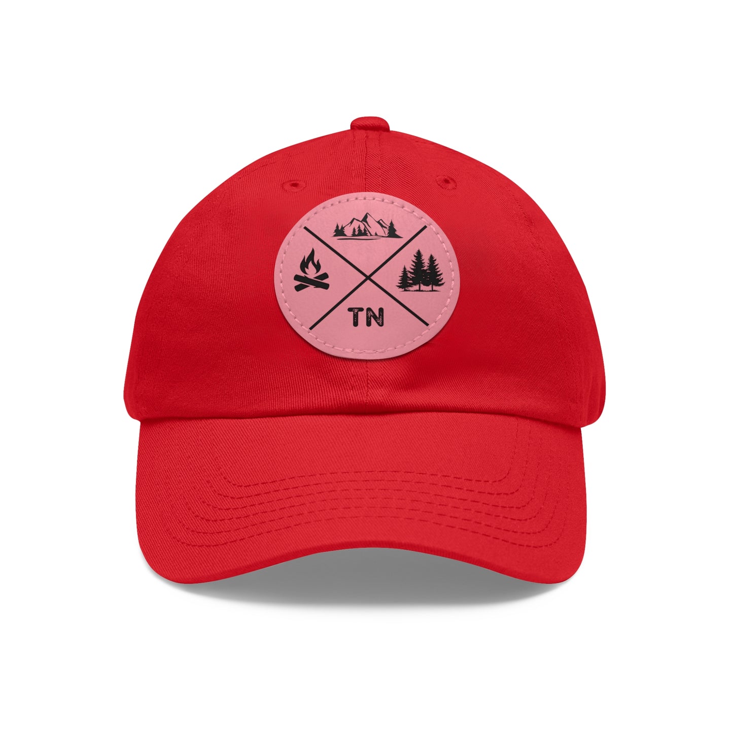 Hat with Leather Tennessee Outdoors Patch