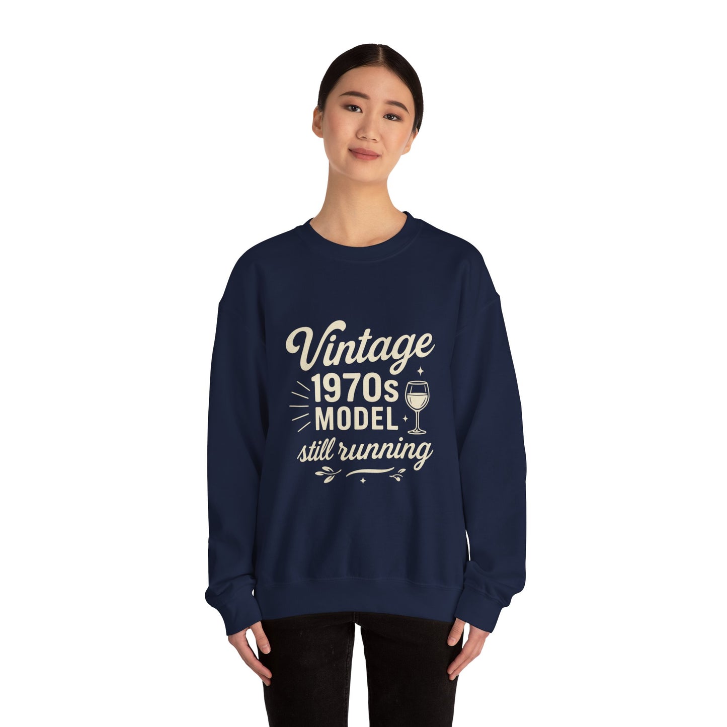 Vintage "1970s Model Still Running" Sweatshirt