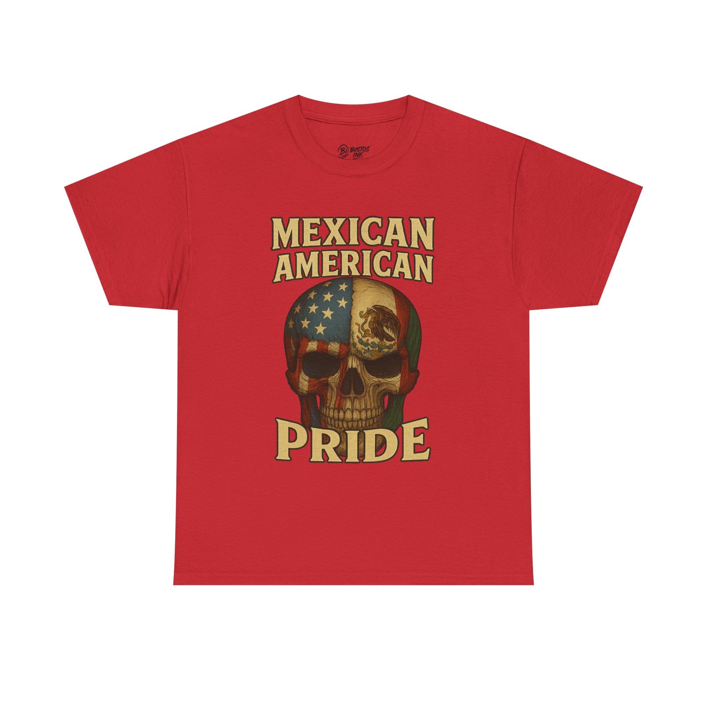 Mexican American Pride Tee, Unisex Heavy Cotton Tee for Celebrating Culture, Casual Everyday Wear, Gift for Holidays, Includes Unique [...]