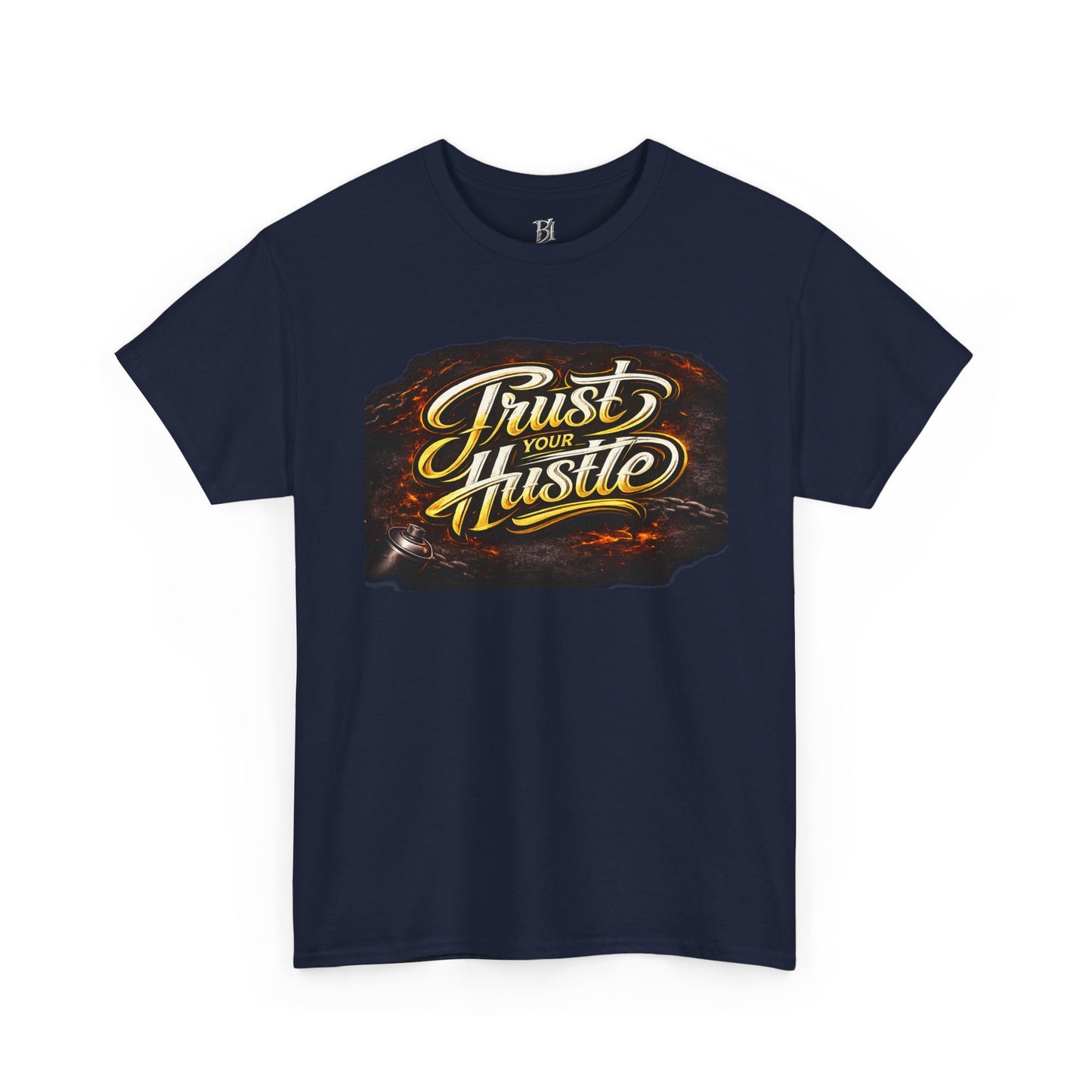 Trust Your Hustle T-Shirt — Motivational Retro Graphic Tee for Entrepreneurs & Creatives