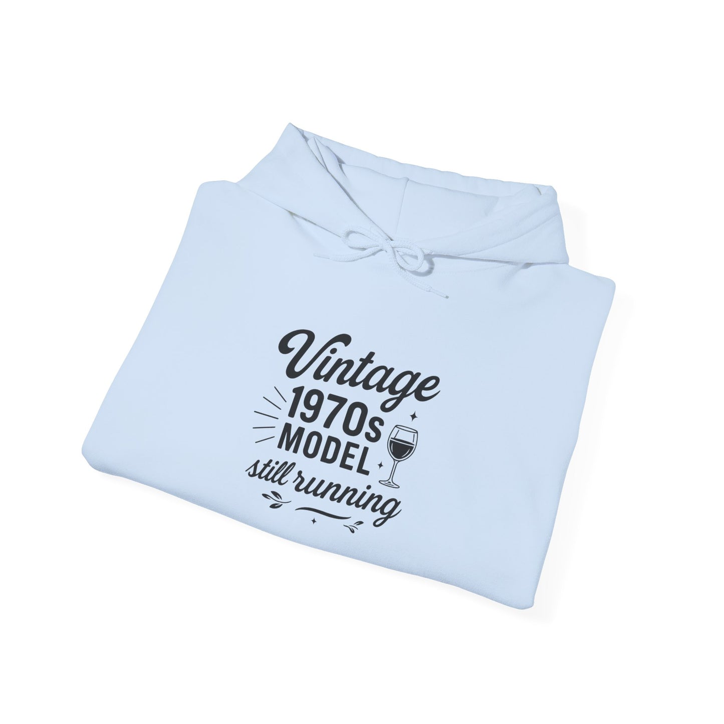 Vintage "1970s Model Still Running" - Hoodie